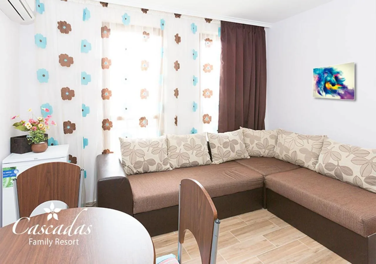 Living room in Cascadas Family Resort