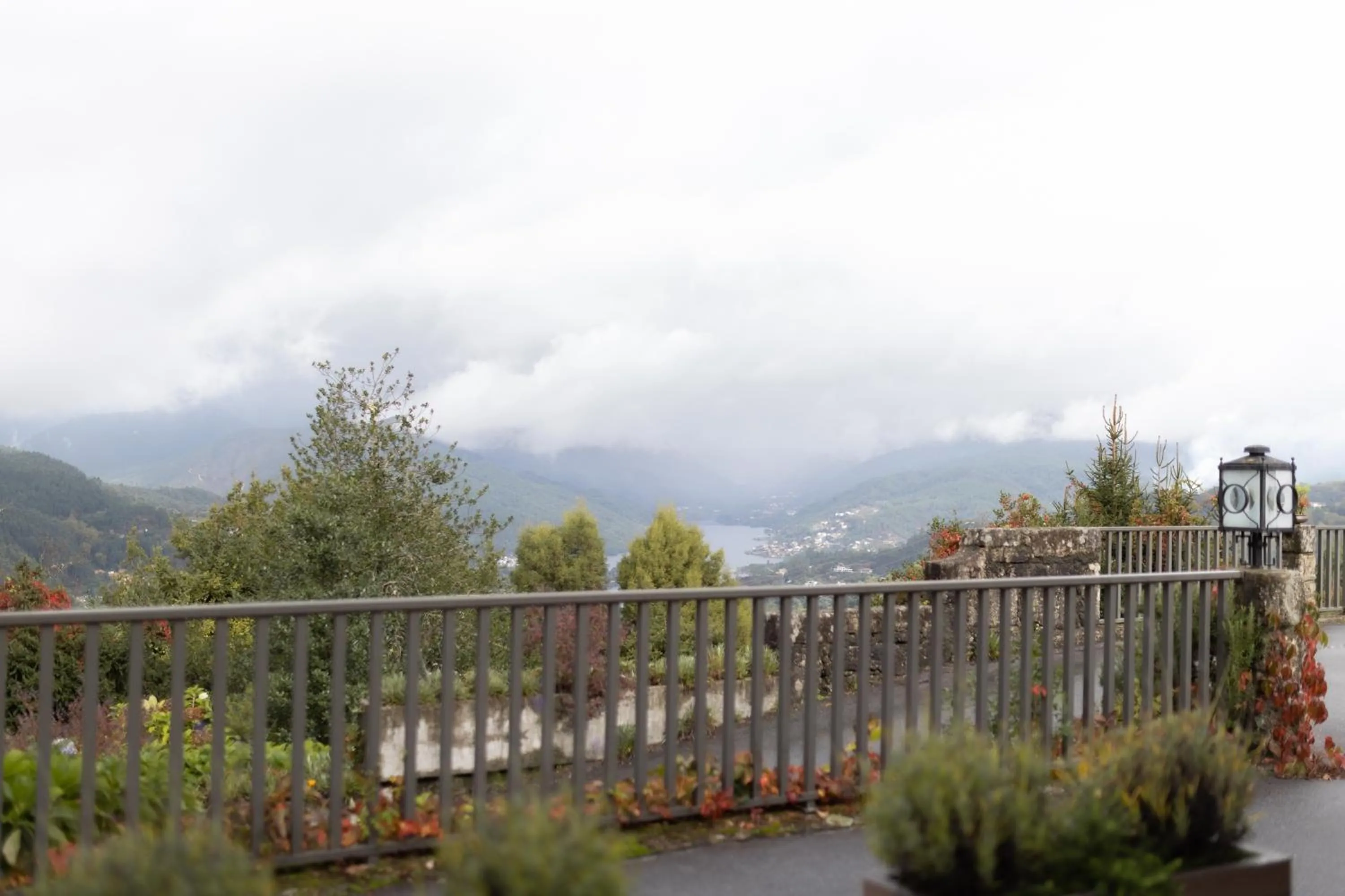 Balcony/Terrace in Pousada Geres-Caniçada
