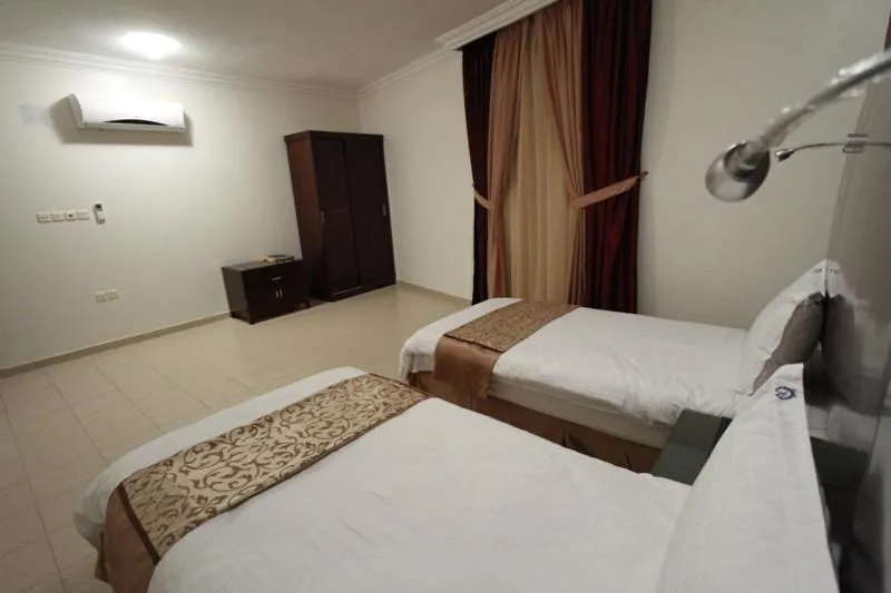 Bedroom, Bed in Raoum Inn Majmaa