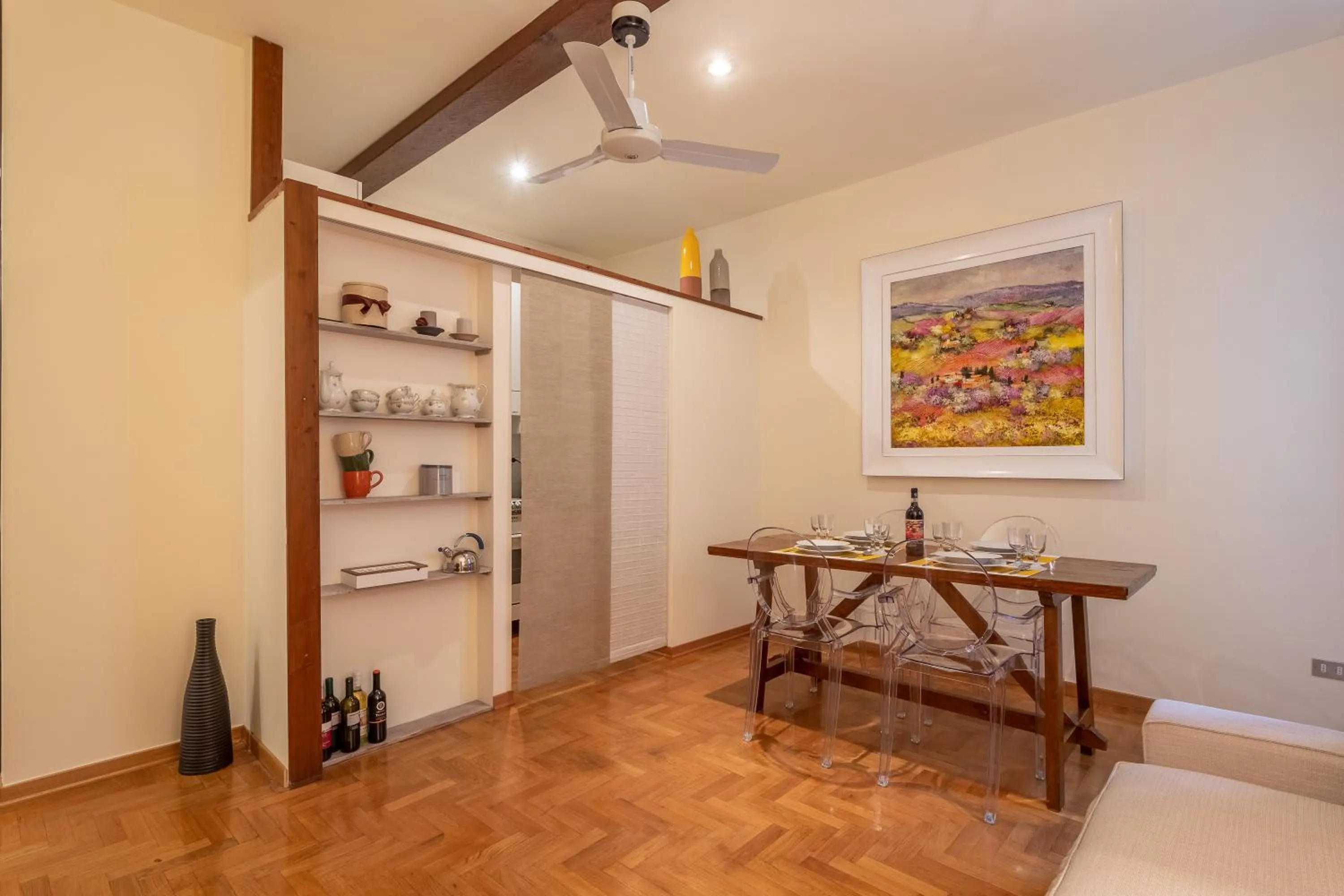 Living room in The Painters house in Santa Croce by Mmega