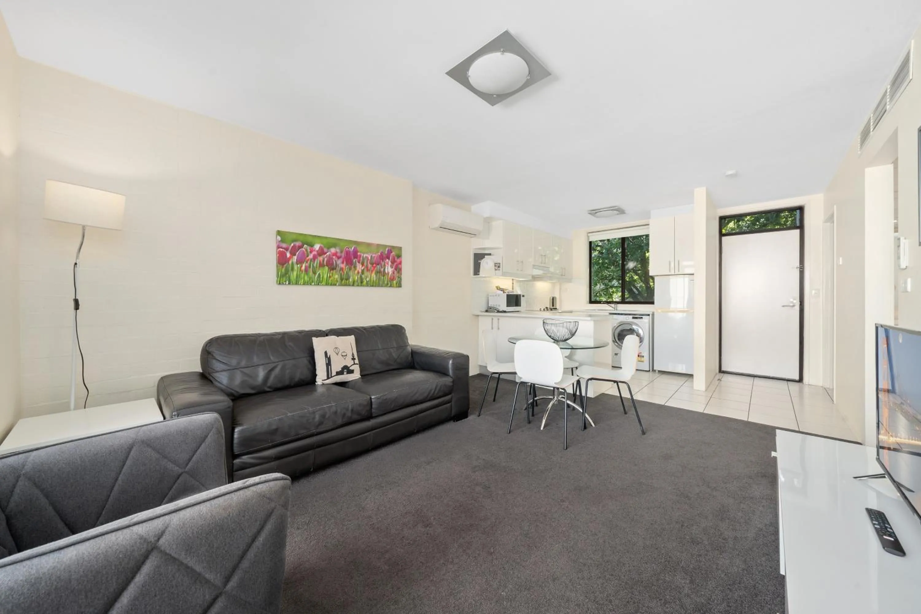 Living room in Manuka Park Serviced Apartments