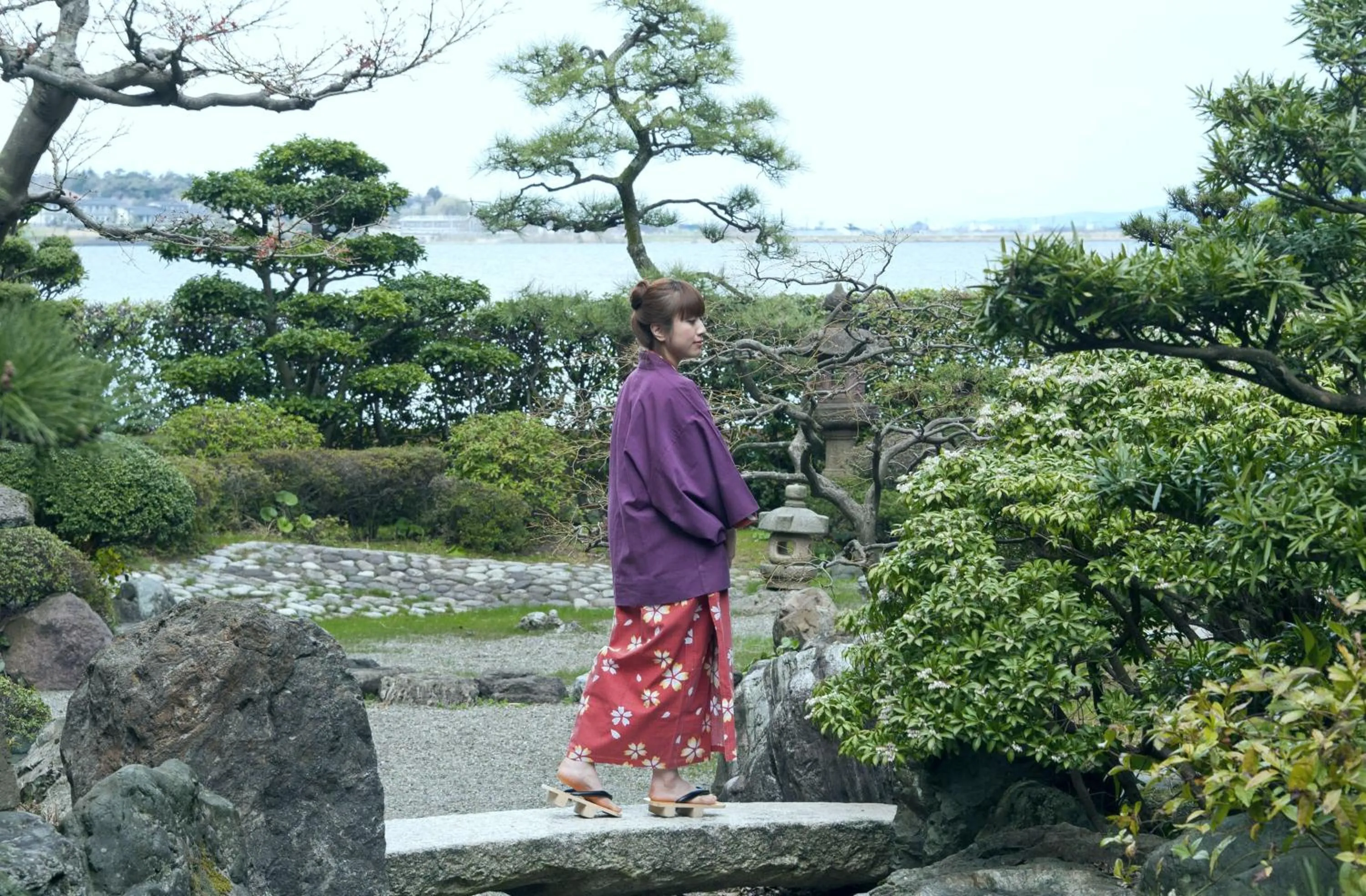 Garden in Kohan-no-Yado Morimoto