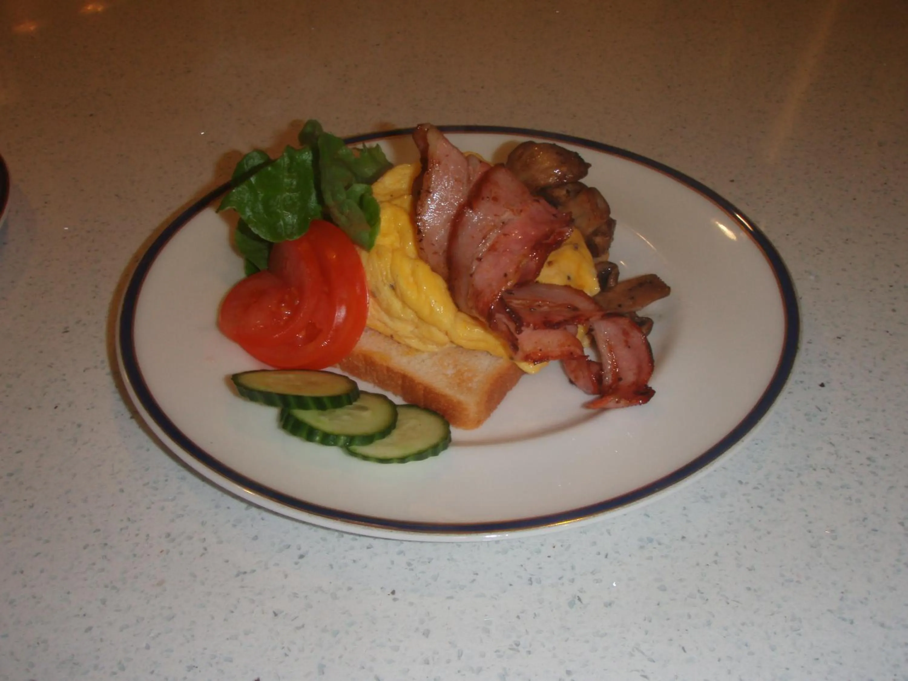 Food close-up in Seascape Villa B&B