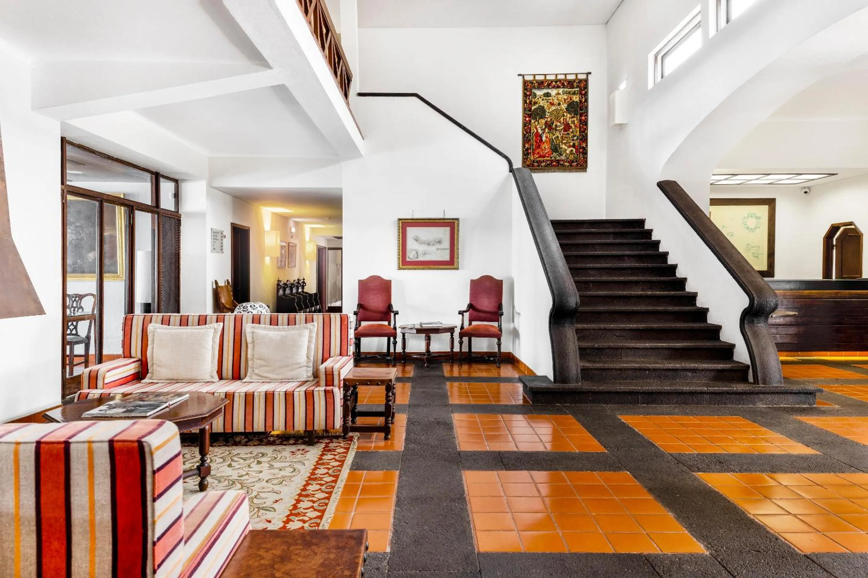 Lobby or reception in Pousada Forte da Horta