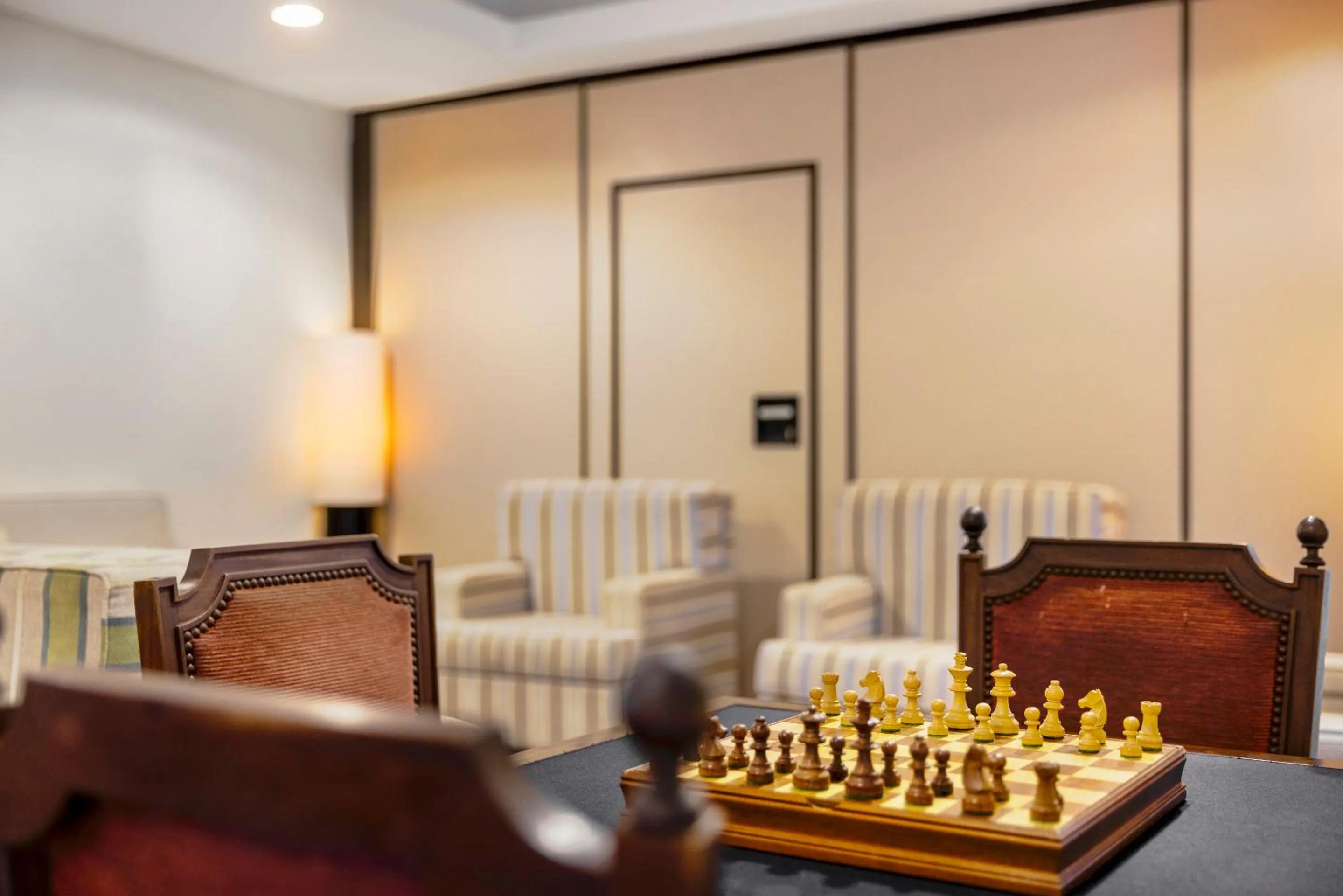 Living room in Pousada Forte da Horta