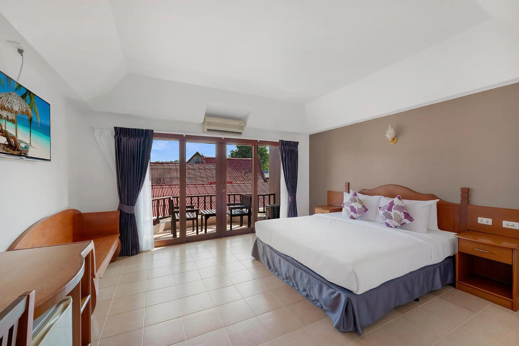 Bed in MyVillage Lamai