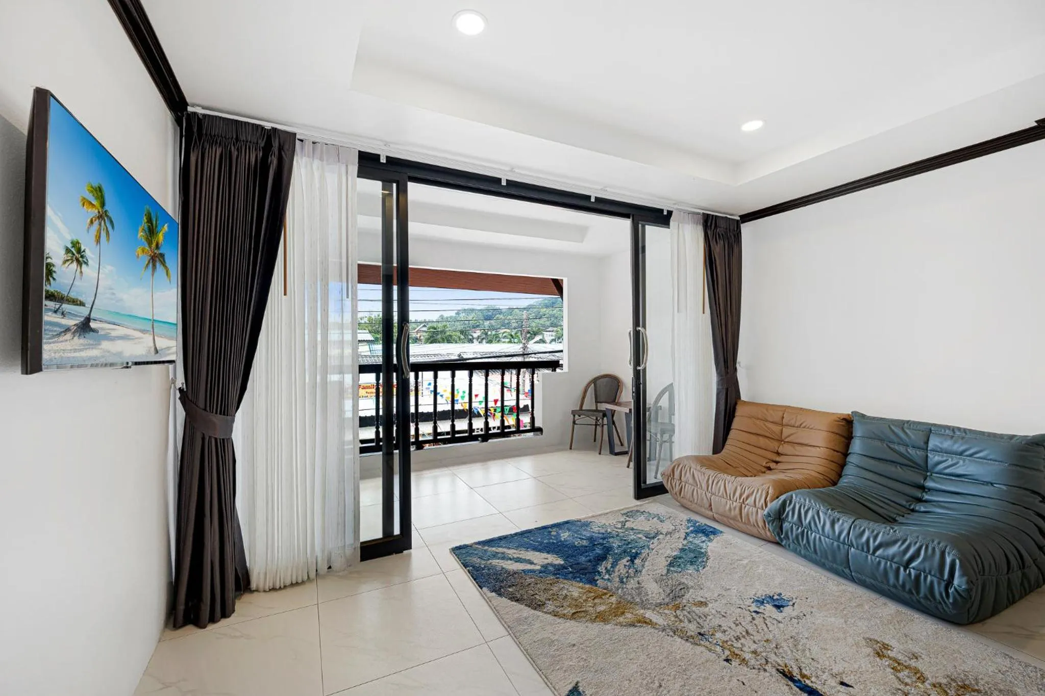 Seating area in MyVillage Lamai