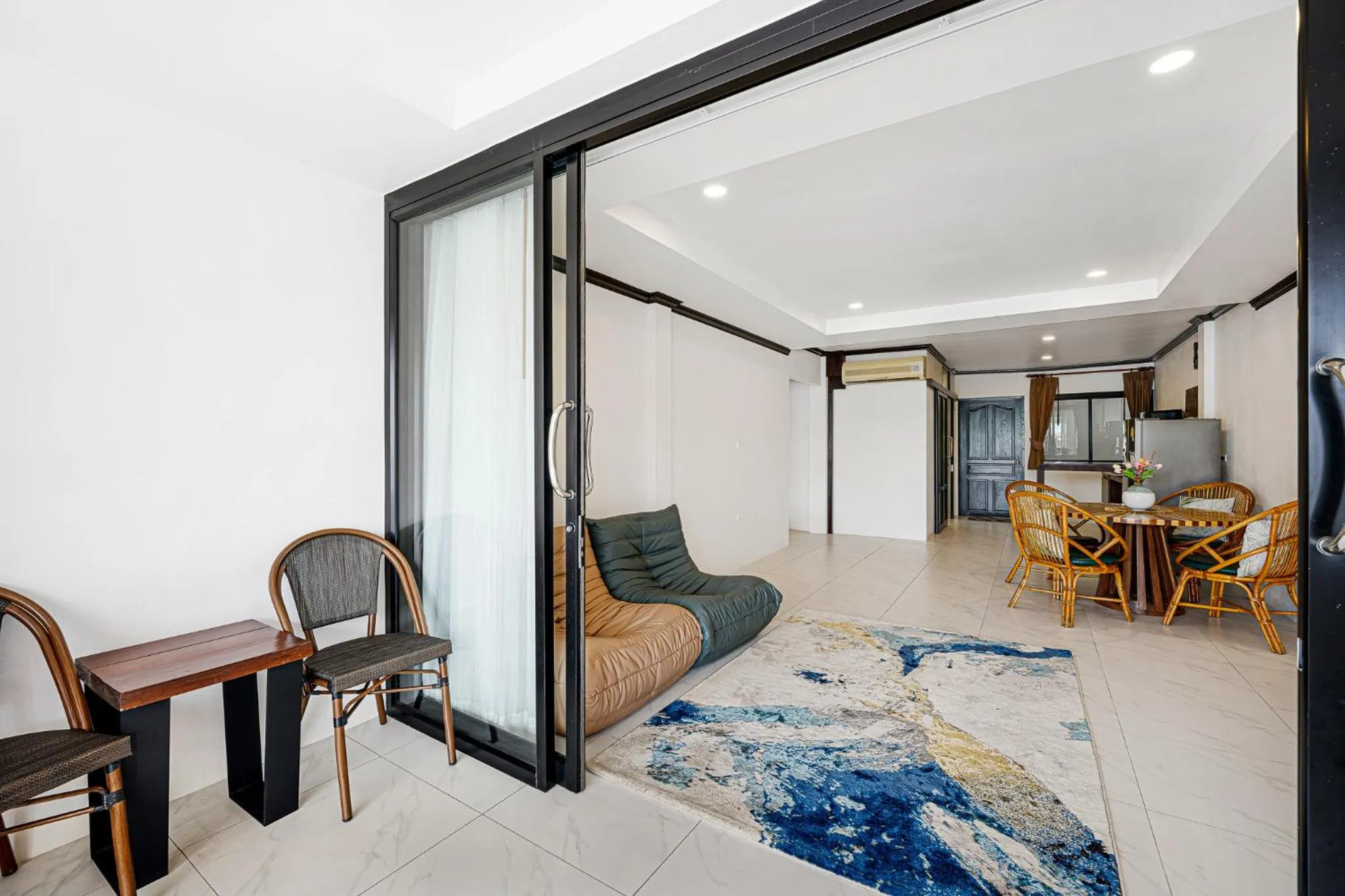 Seating area in MyVillage Lamai