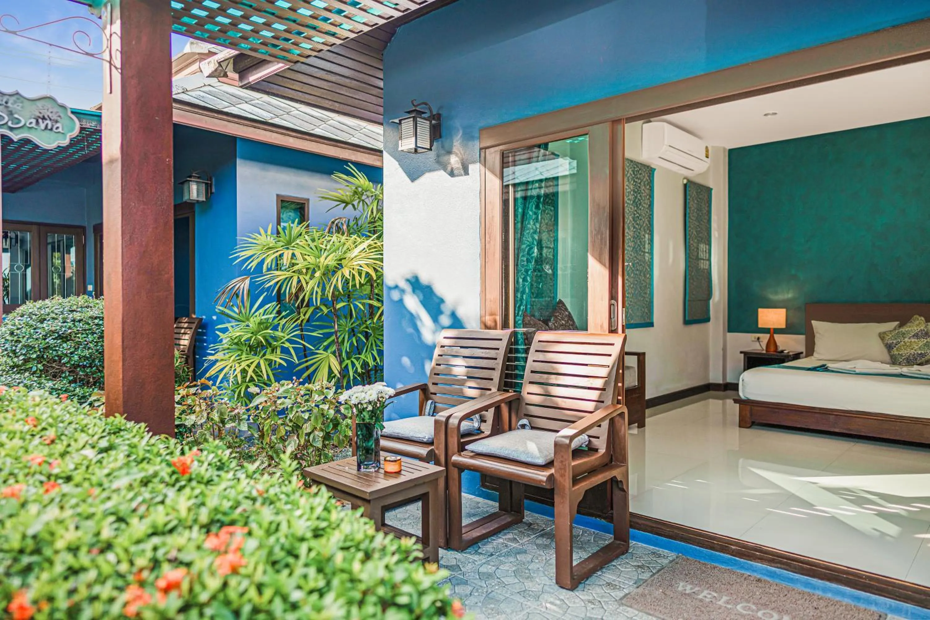 Balcony/Terrace in MyVillage Lamai