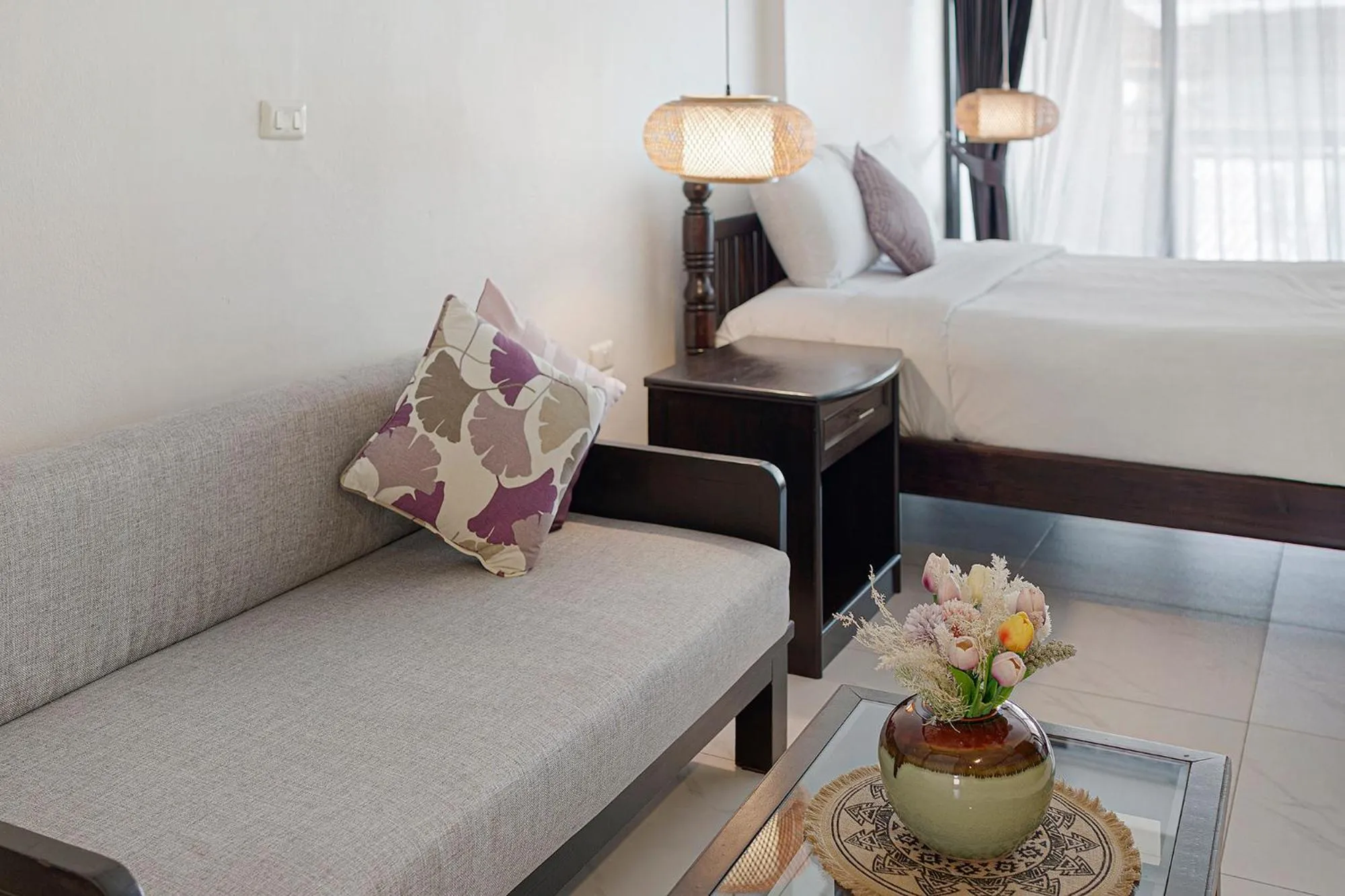 Bed in MyVillage Lamai