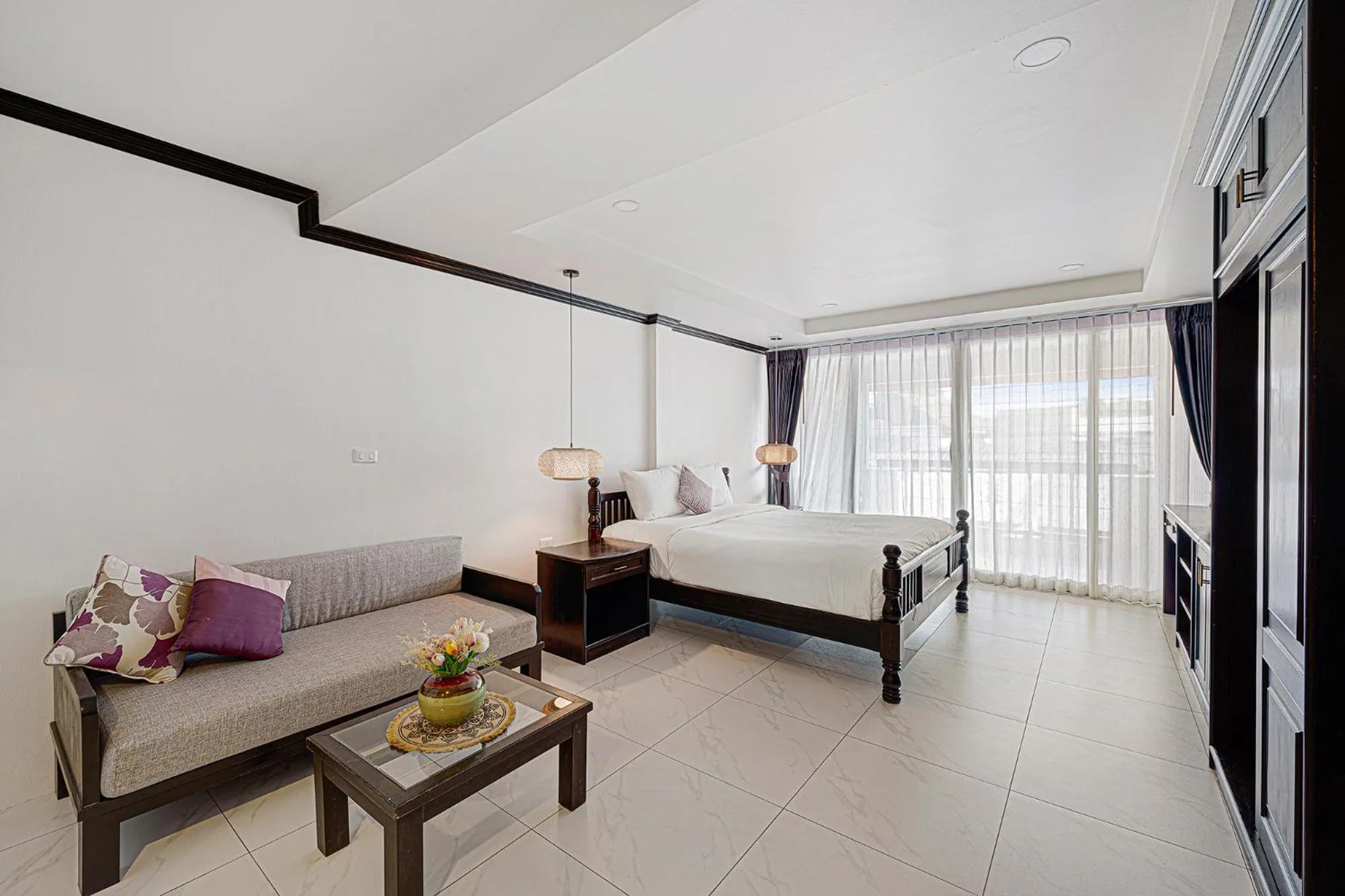 Bed in MyVillage Lamai