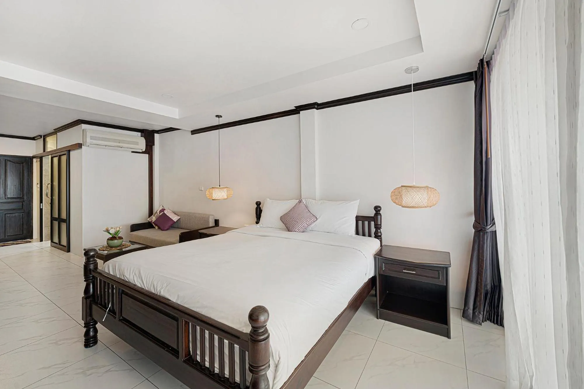 Bed in MyVillage Lamai