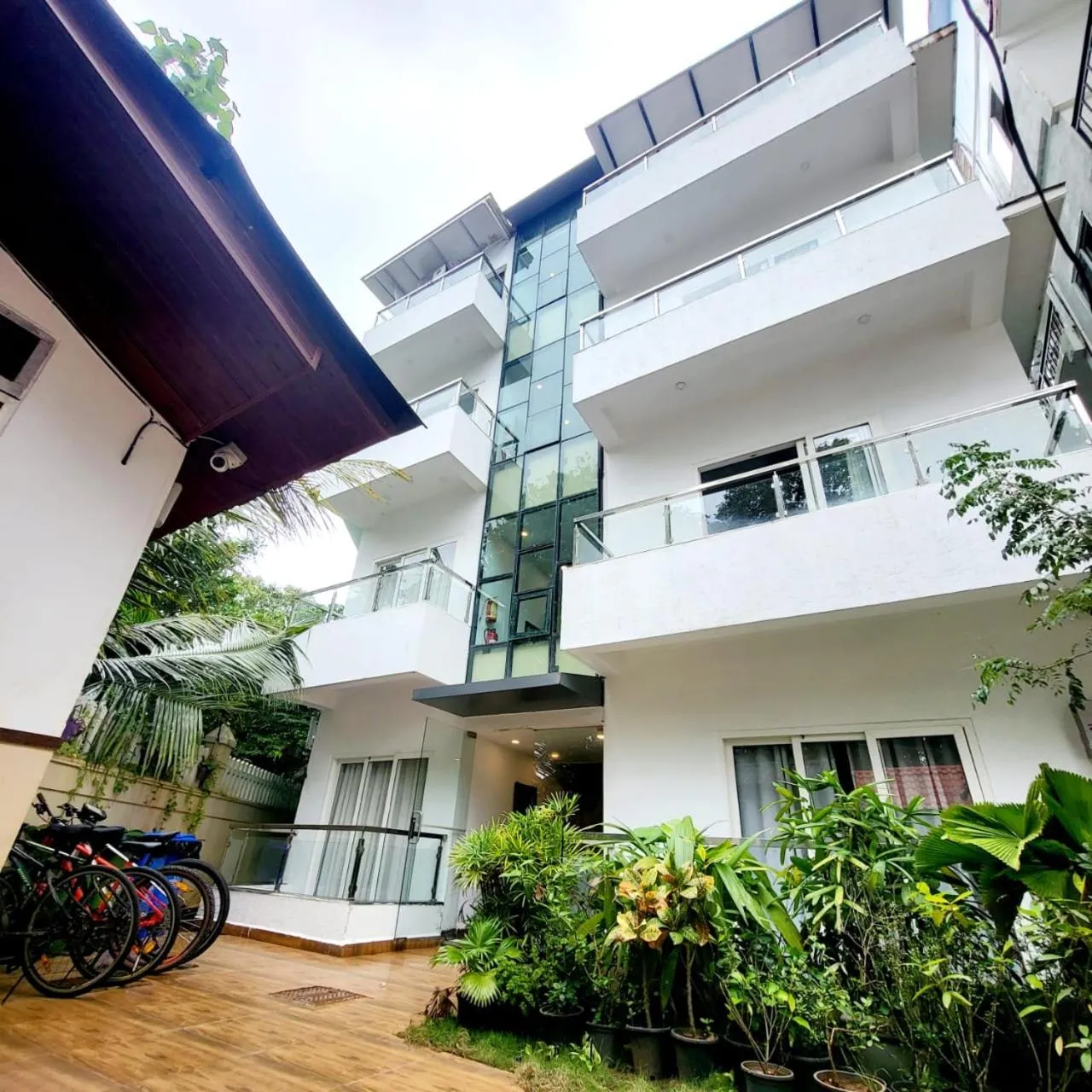 Facade/entrance in Rankk Stays