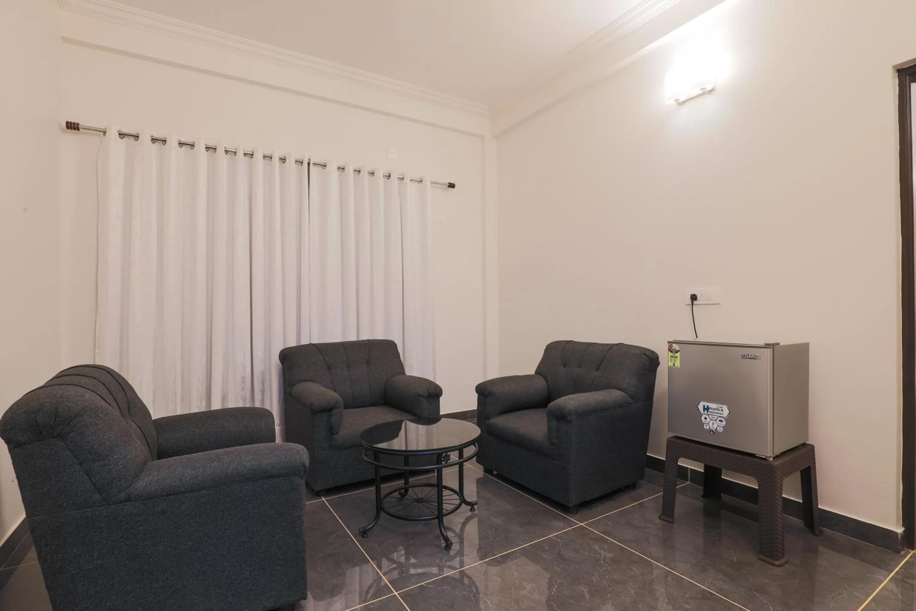 Living room in Rankk Stays