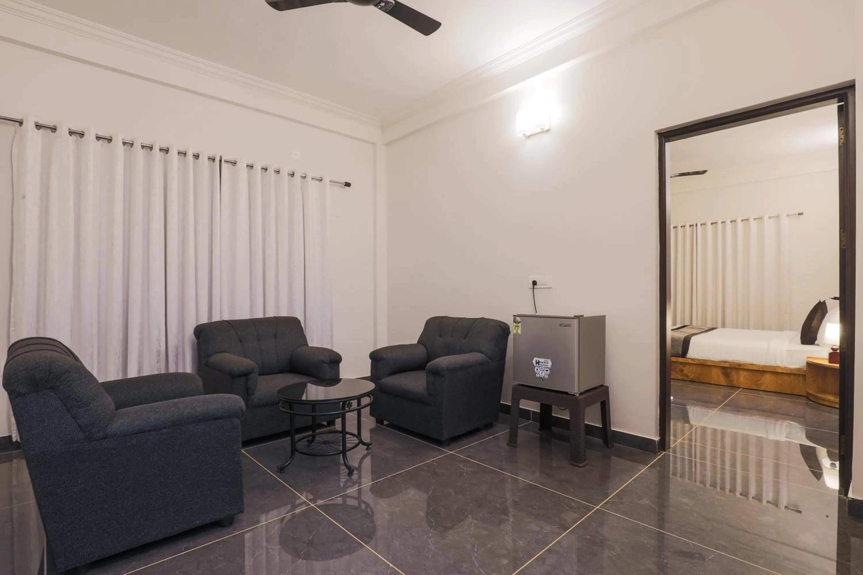 Living room in Rankk Stays