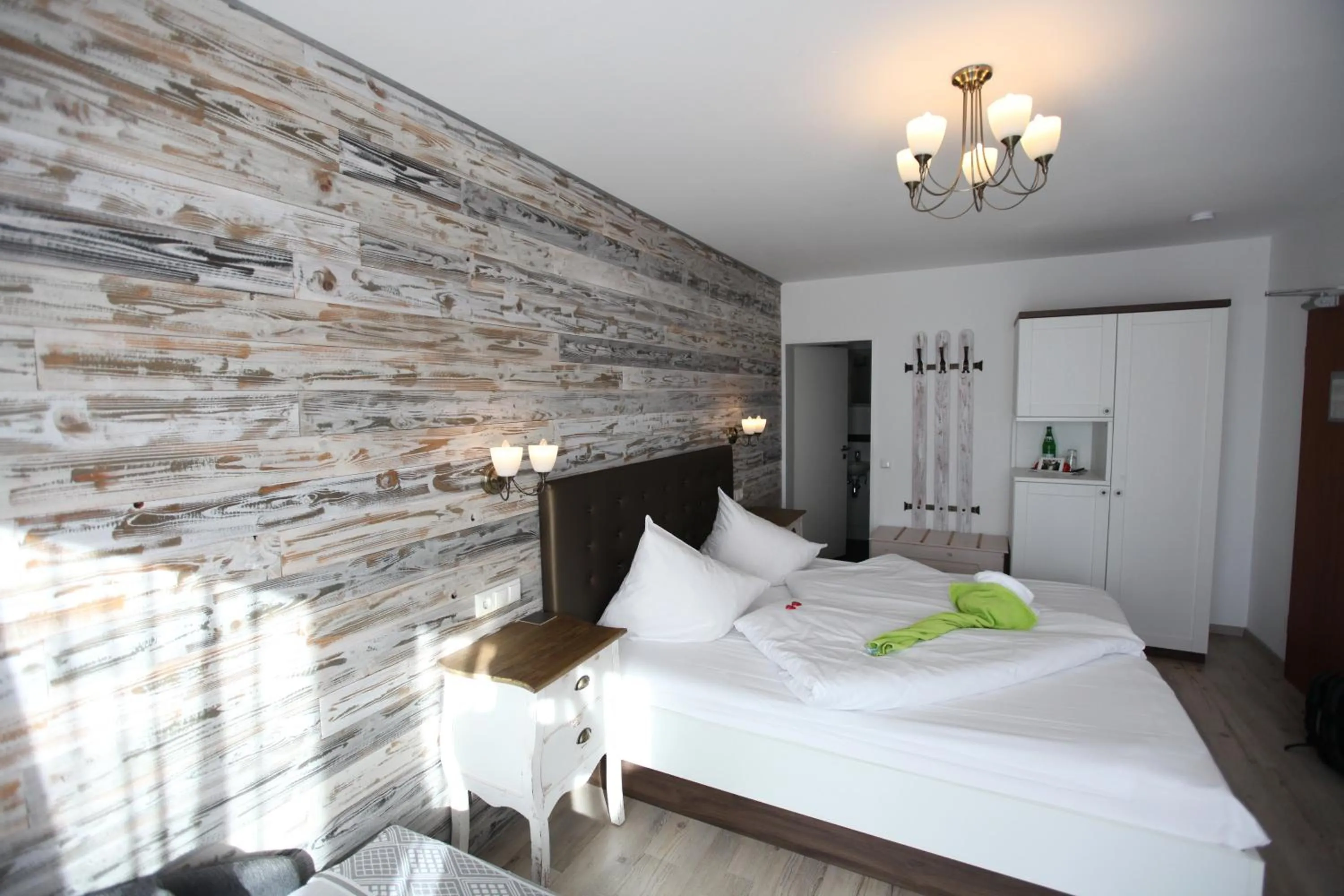 Bed in Hotel Diana Garni