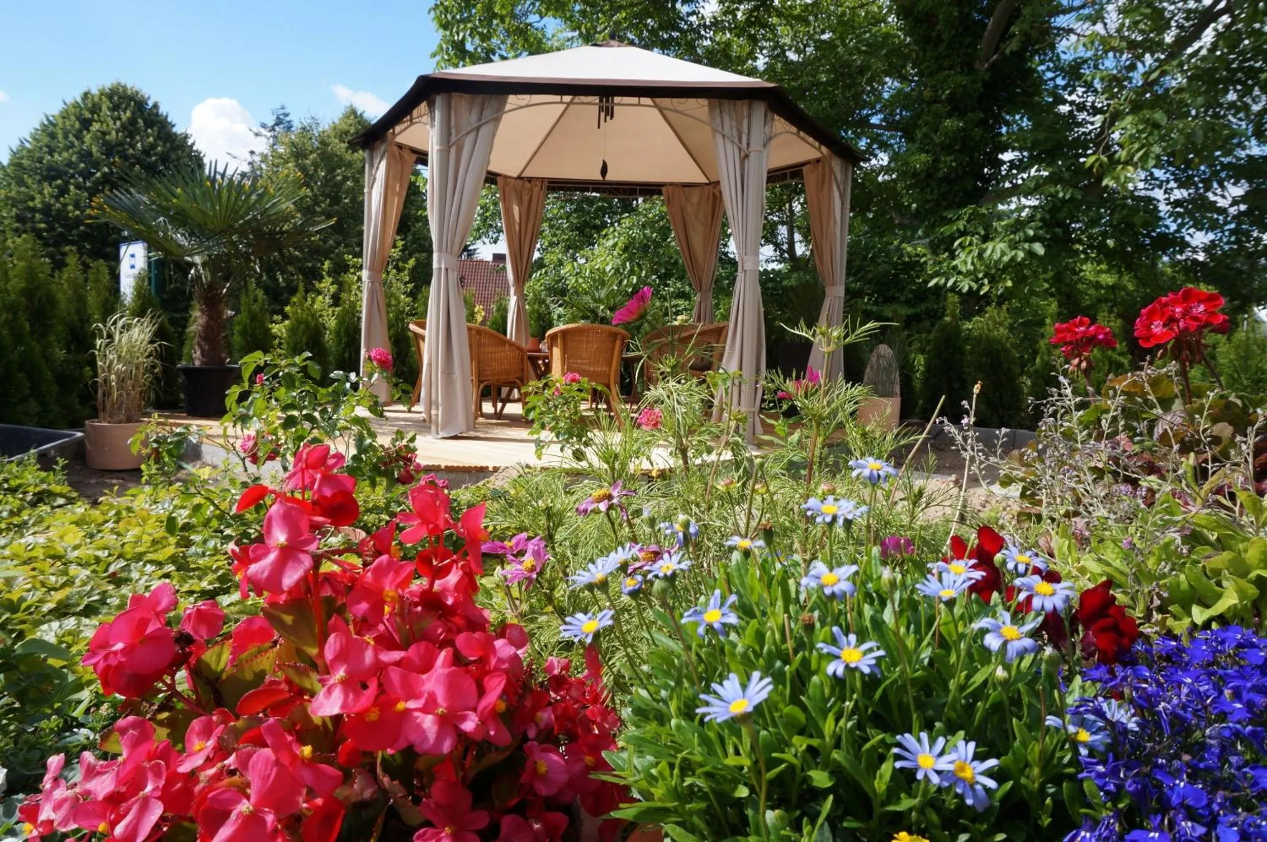 Garden in Hotel Diana Garni