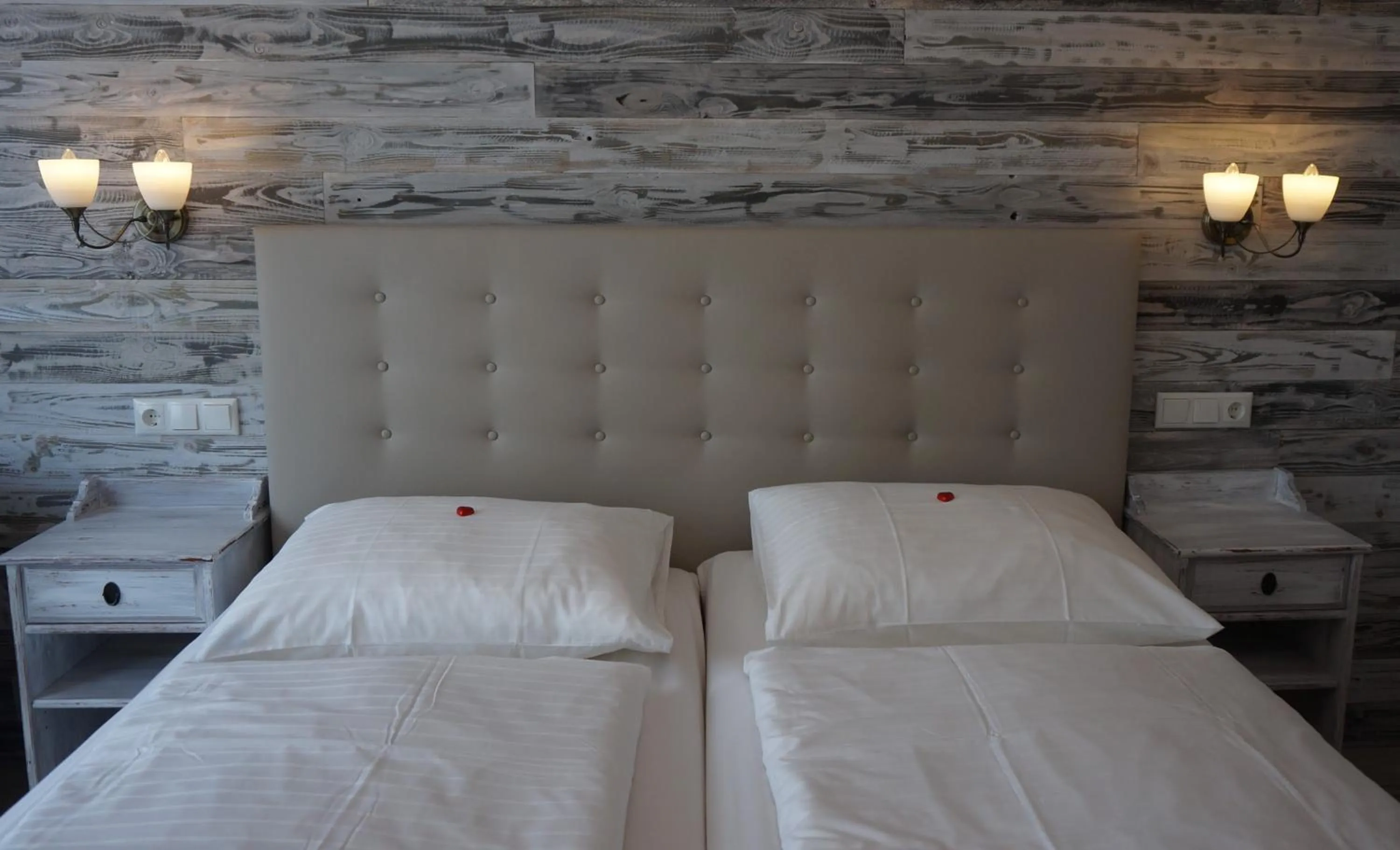 Bed in Hotel Diana Garni