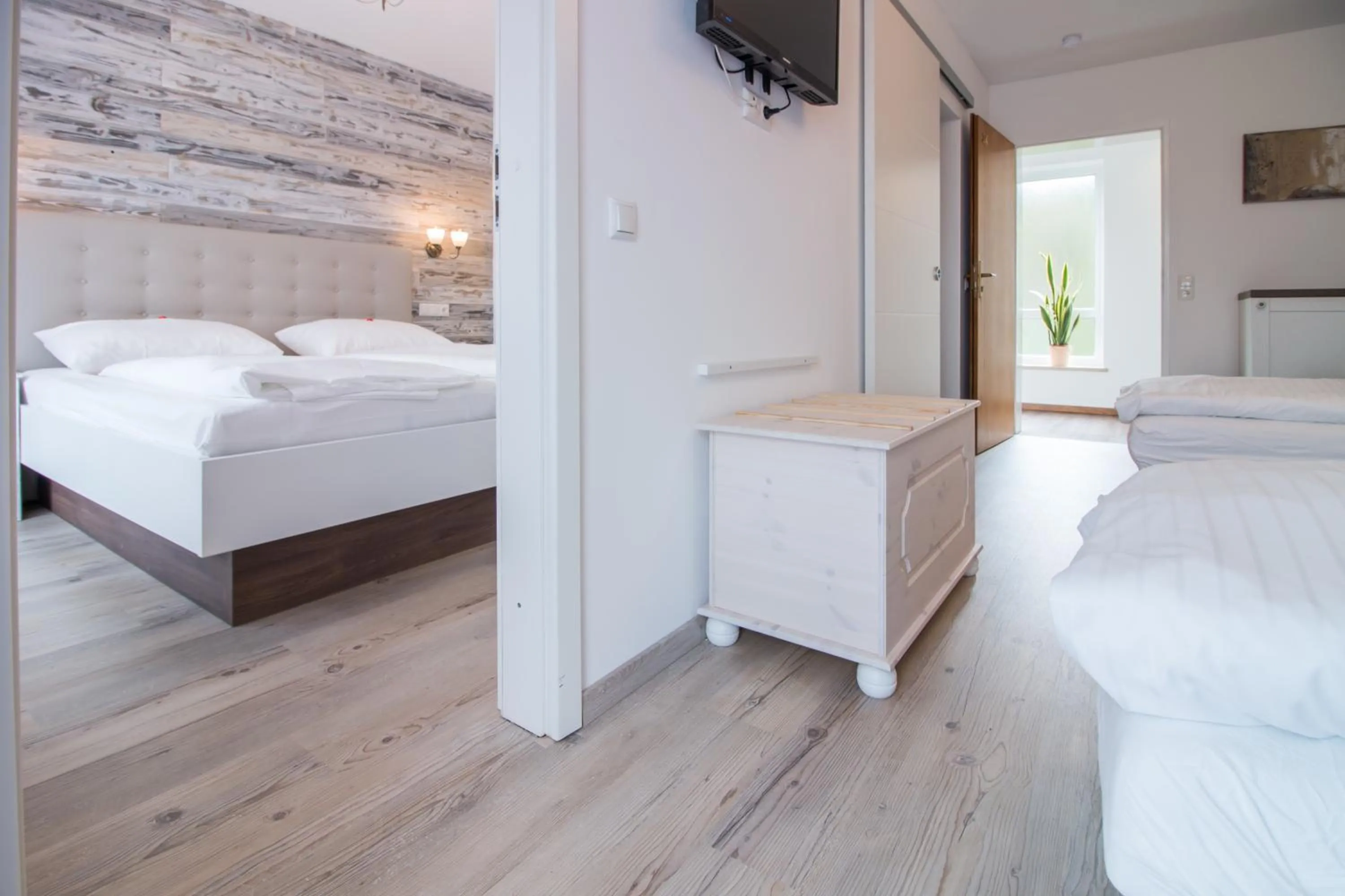 Bed in Hotel Diana Garni