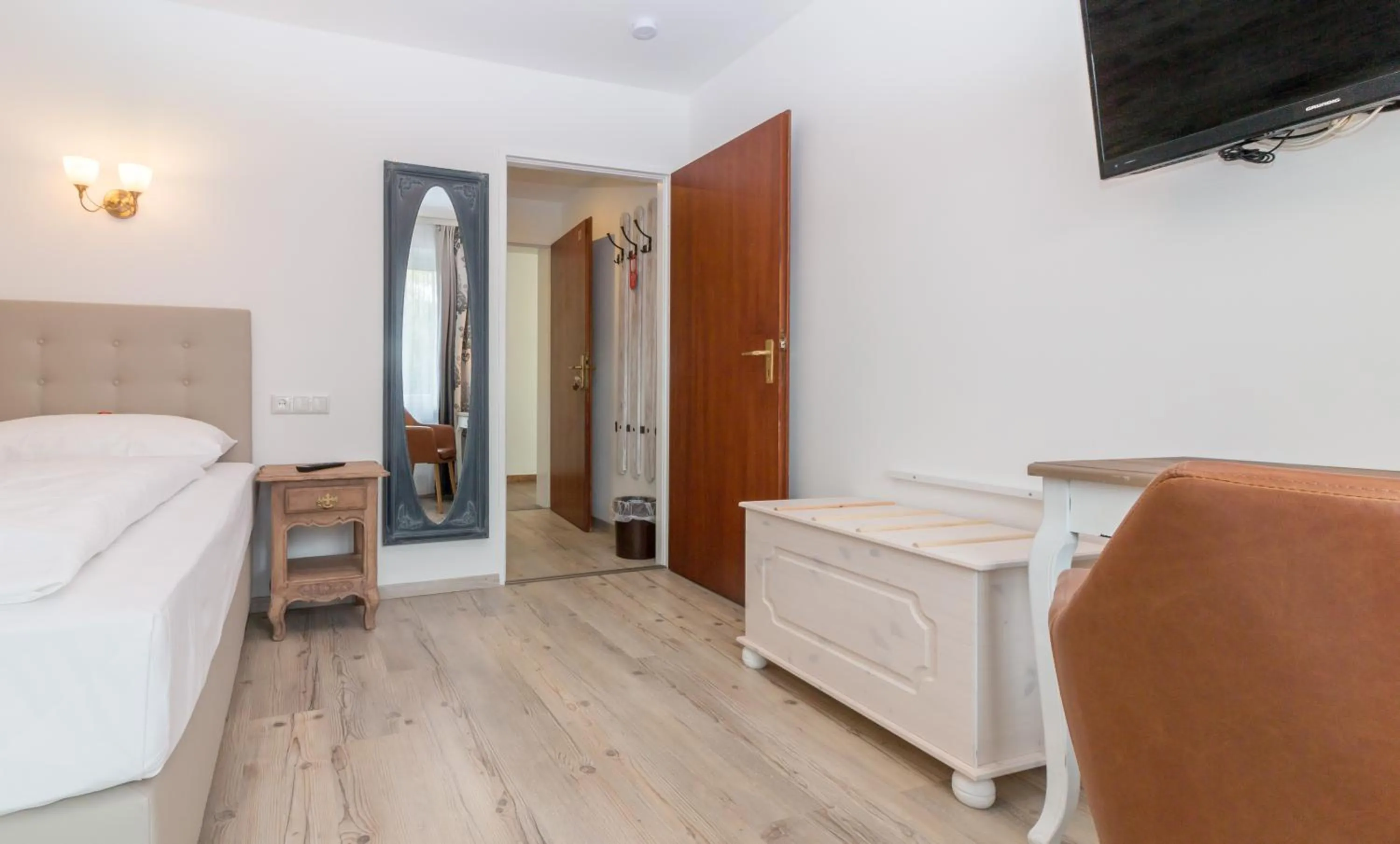 Bed in Hotel Diana Garni