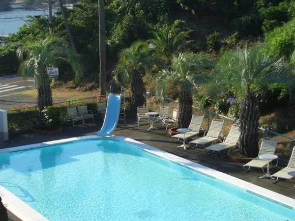 Swimming pool in Hotel Yamadaya