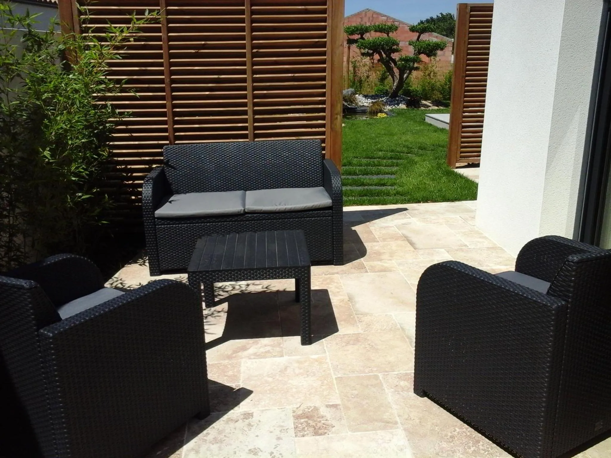 Patio in Le Temps d'une Pause