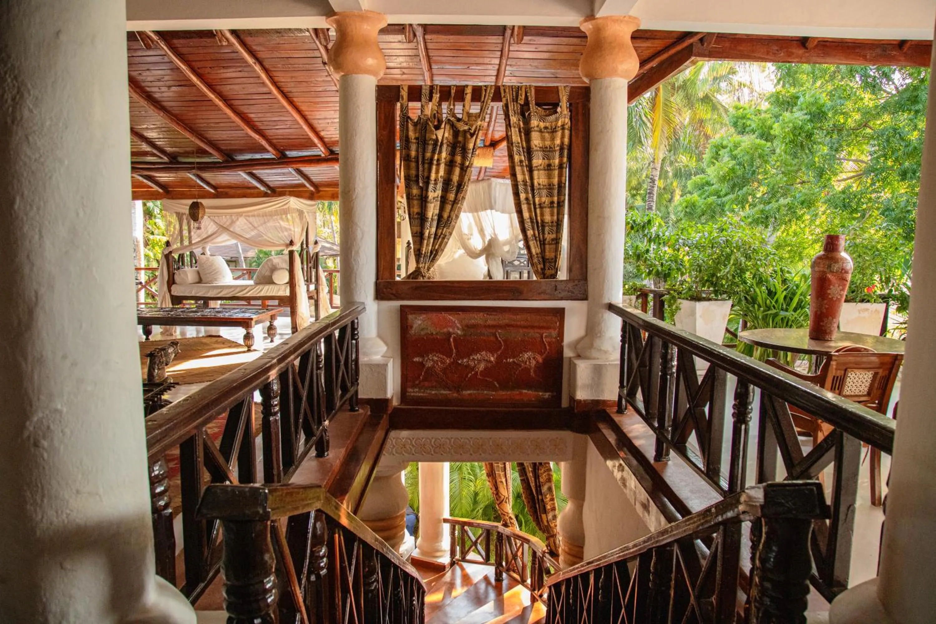 Property building in African House Resort