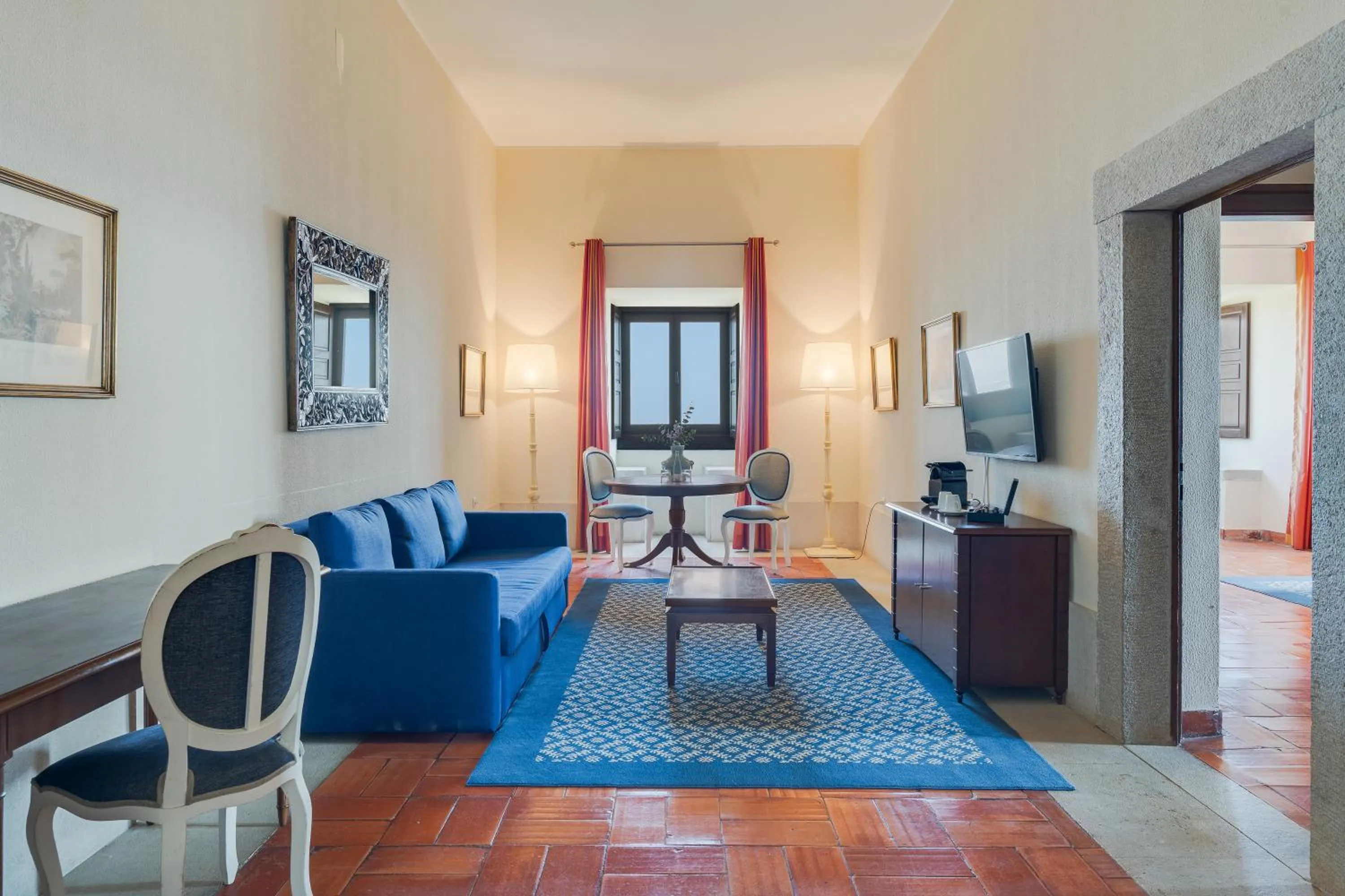 Living room in Pousada Castelo de Palmela