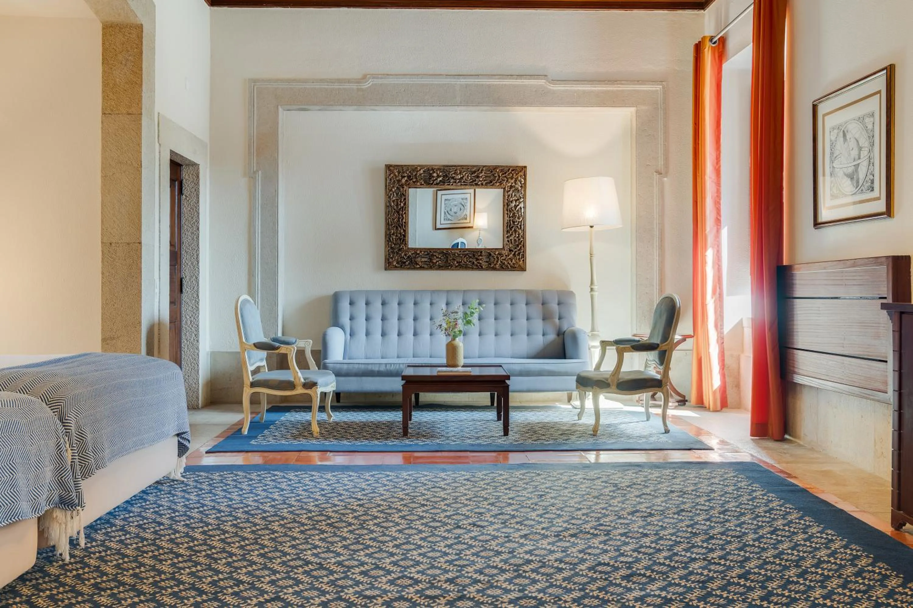 Bed in Pousada Castelo de Palmela