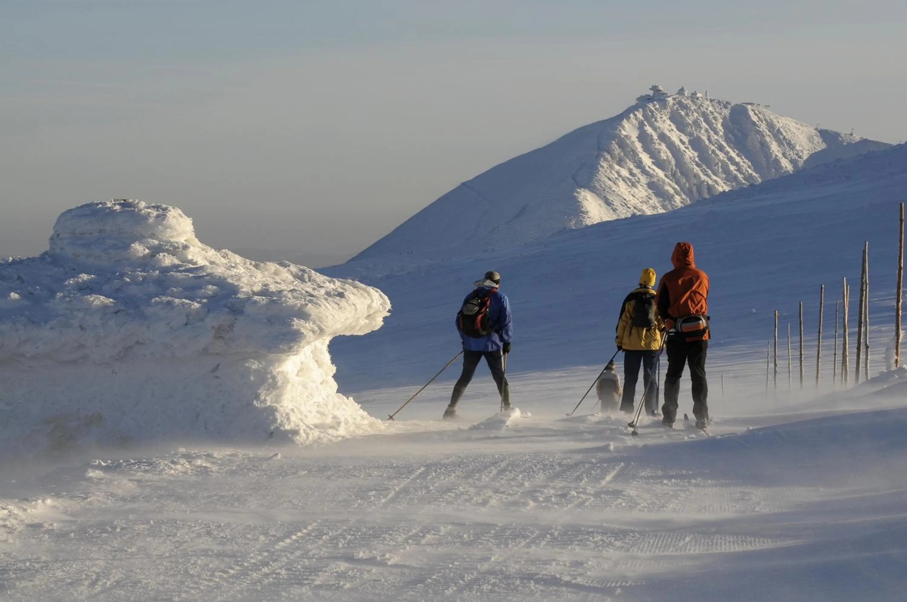 Area and facilities in Luční bouda