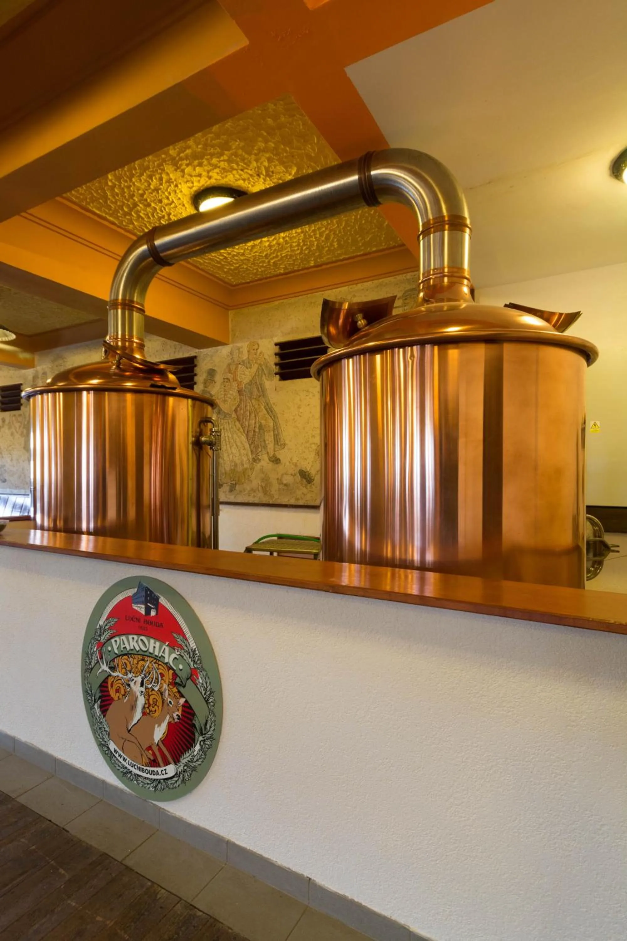 Area and facilities in Luční bouda