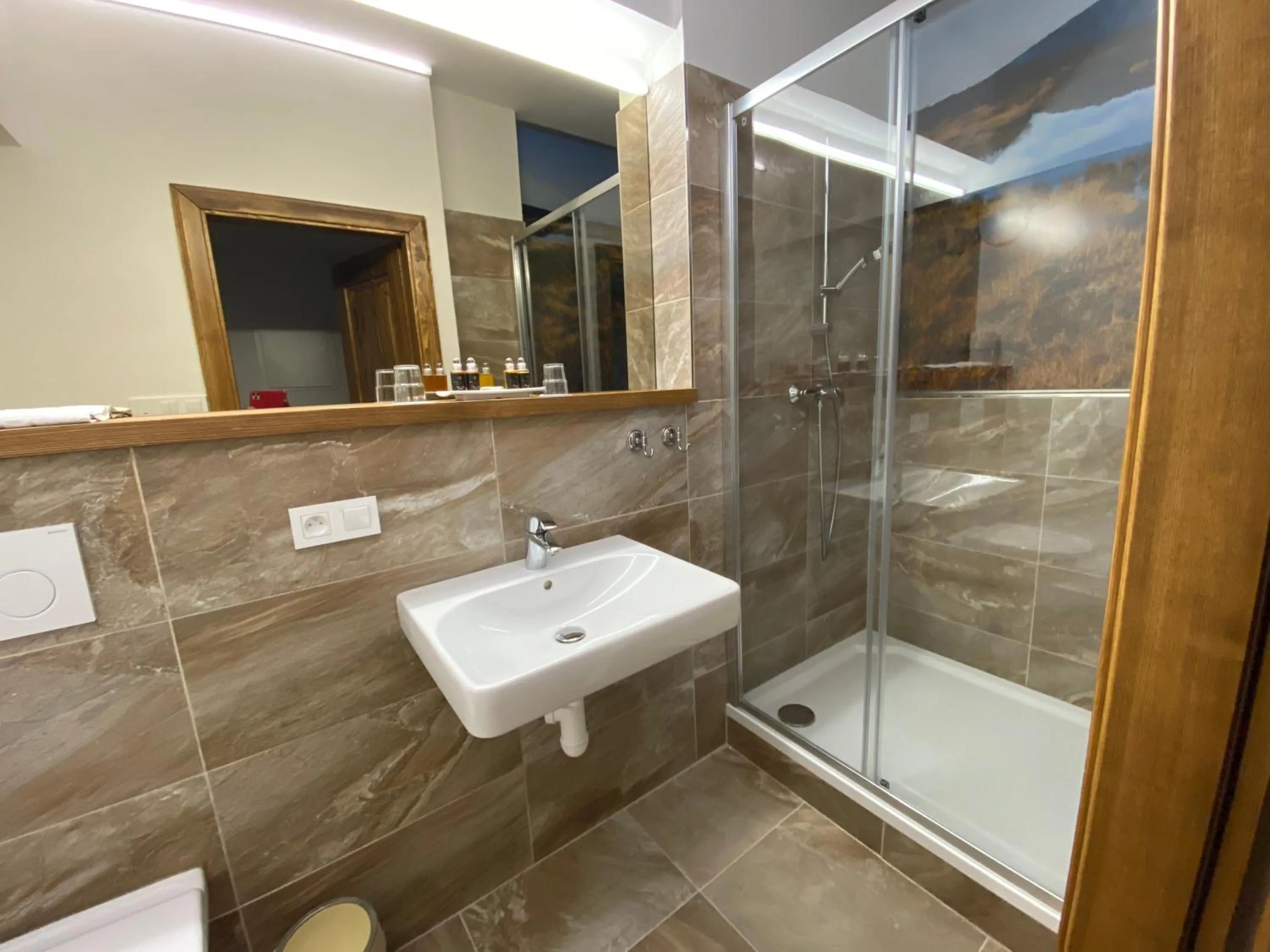 Bathroom in Luční bouda