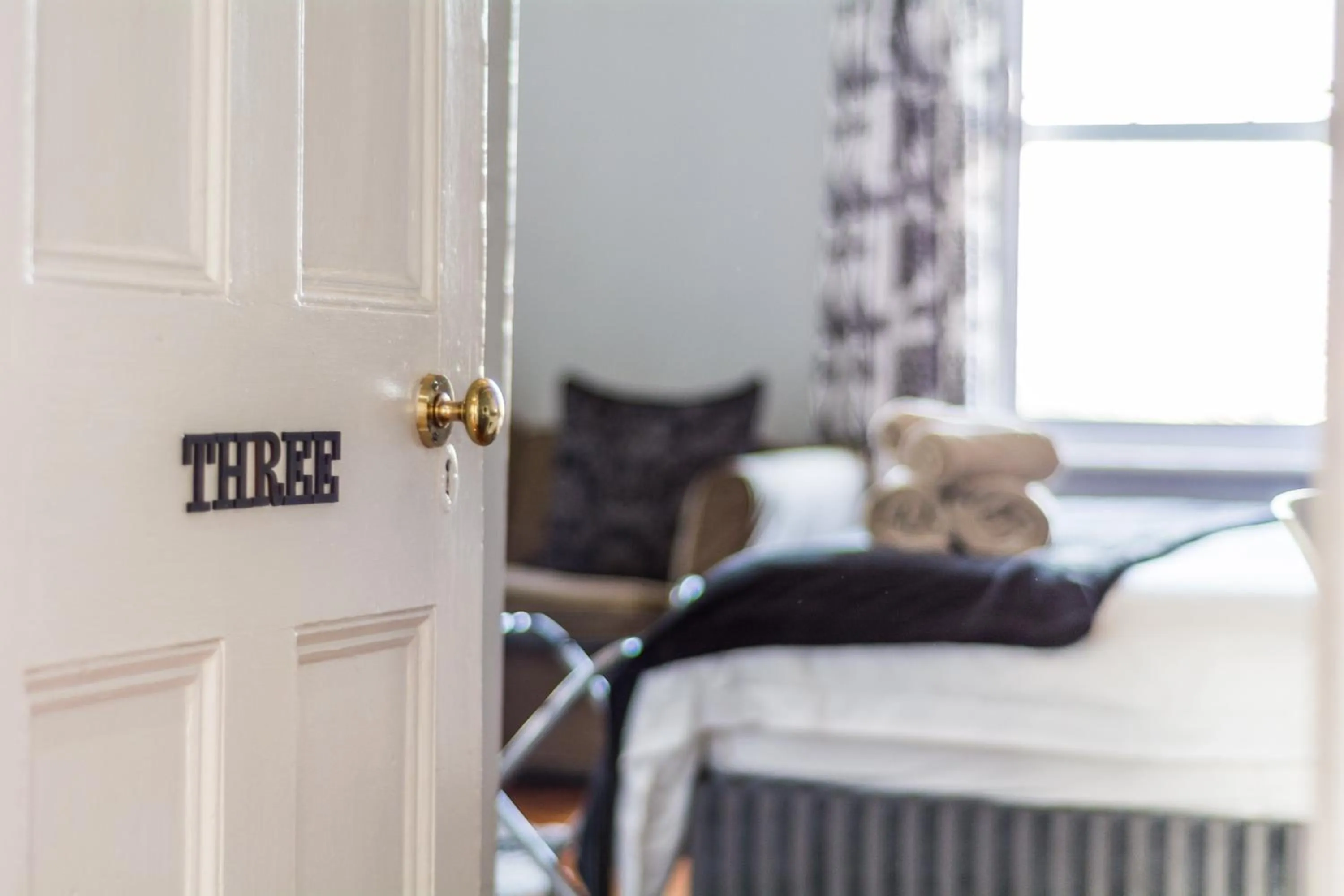 Decorative detail, Bed in Bartholomew's Loft