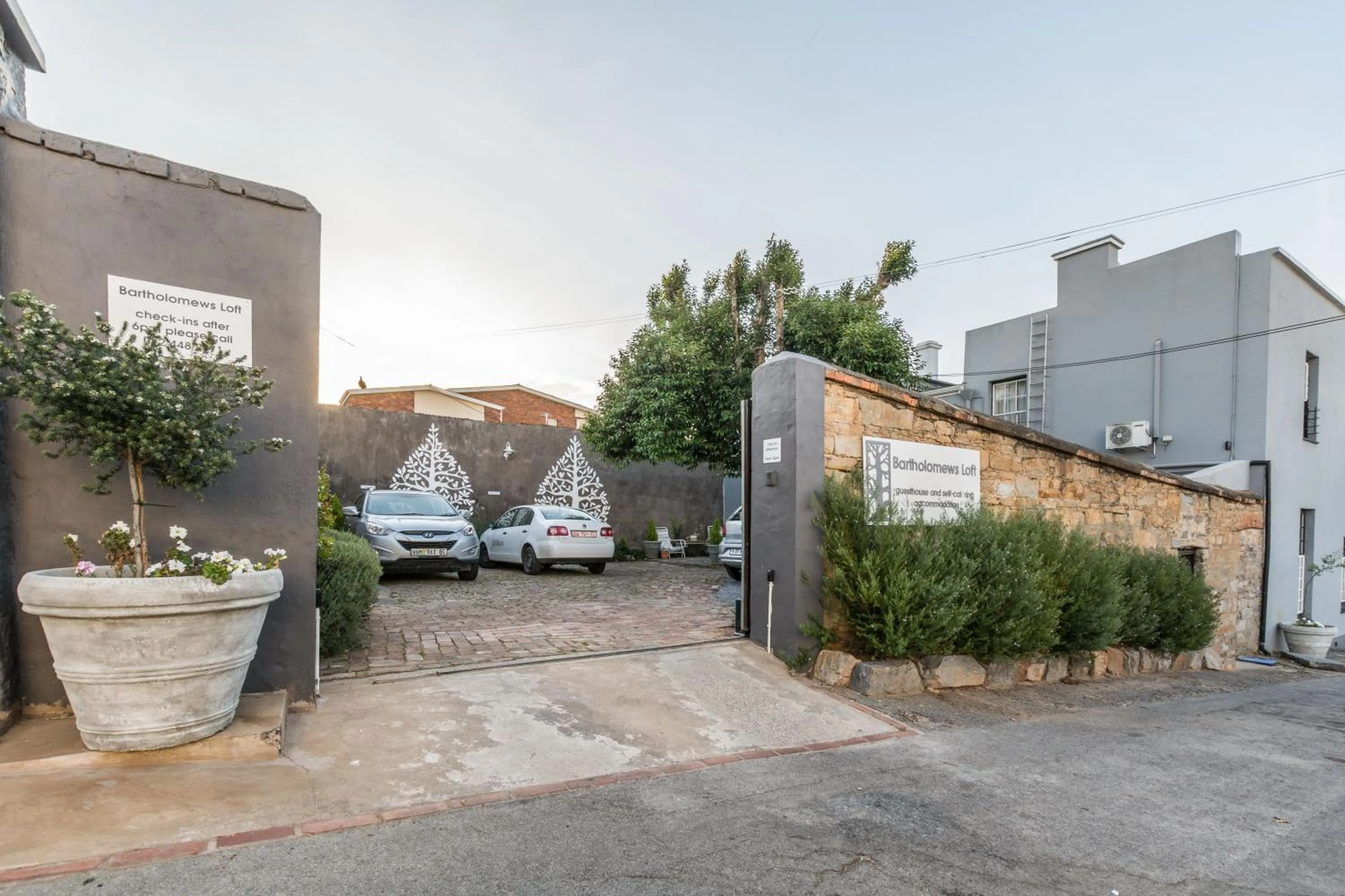 Facade/entrance in Bartholomew's Loft