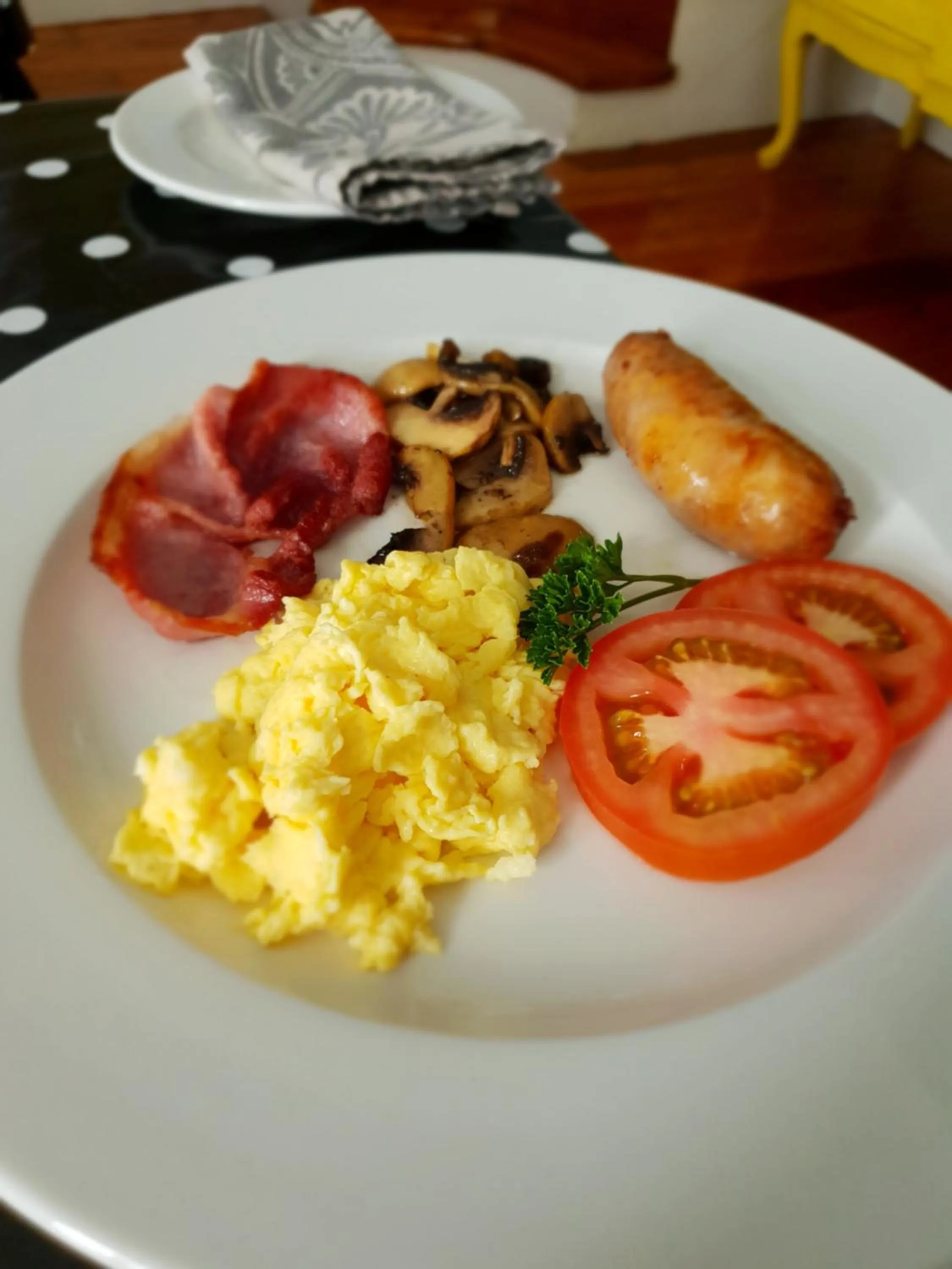 Food close-up in Bartholomew's Loft