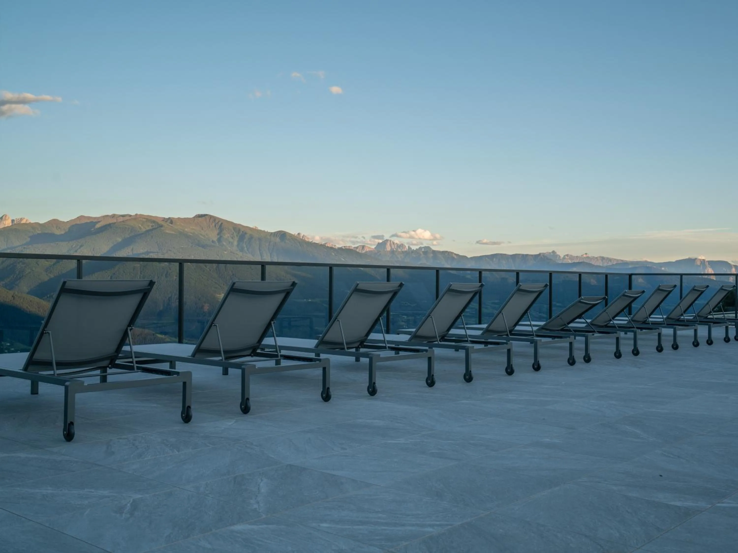 sunbed in Hotel Purvita by Oberlechner