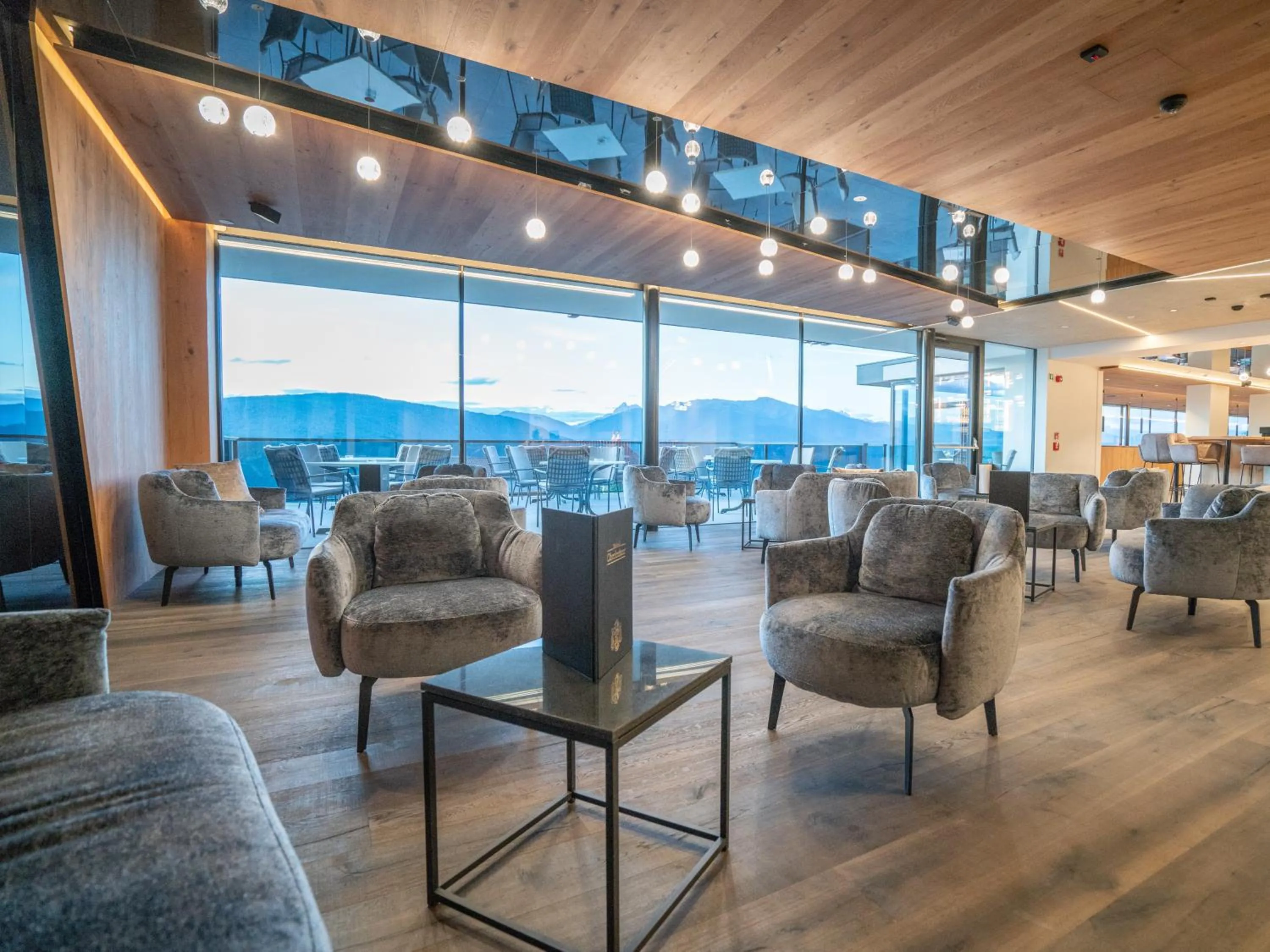 Lobby or reception in Hotel Purvita by Oberlechner