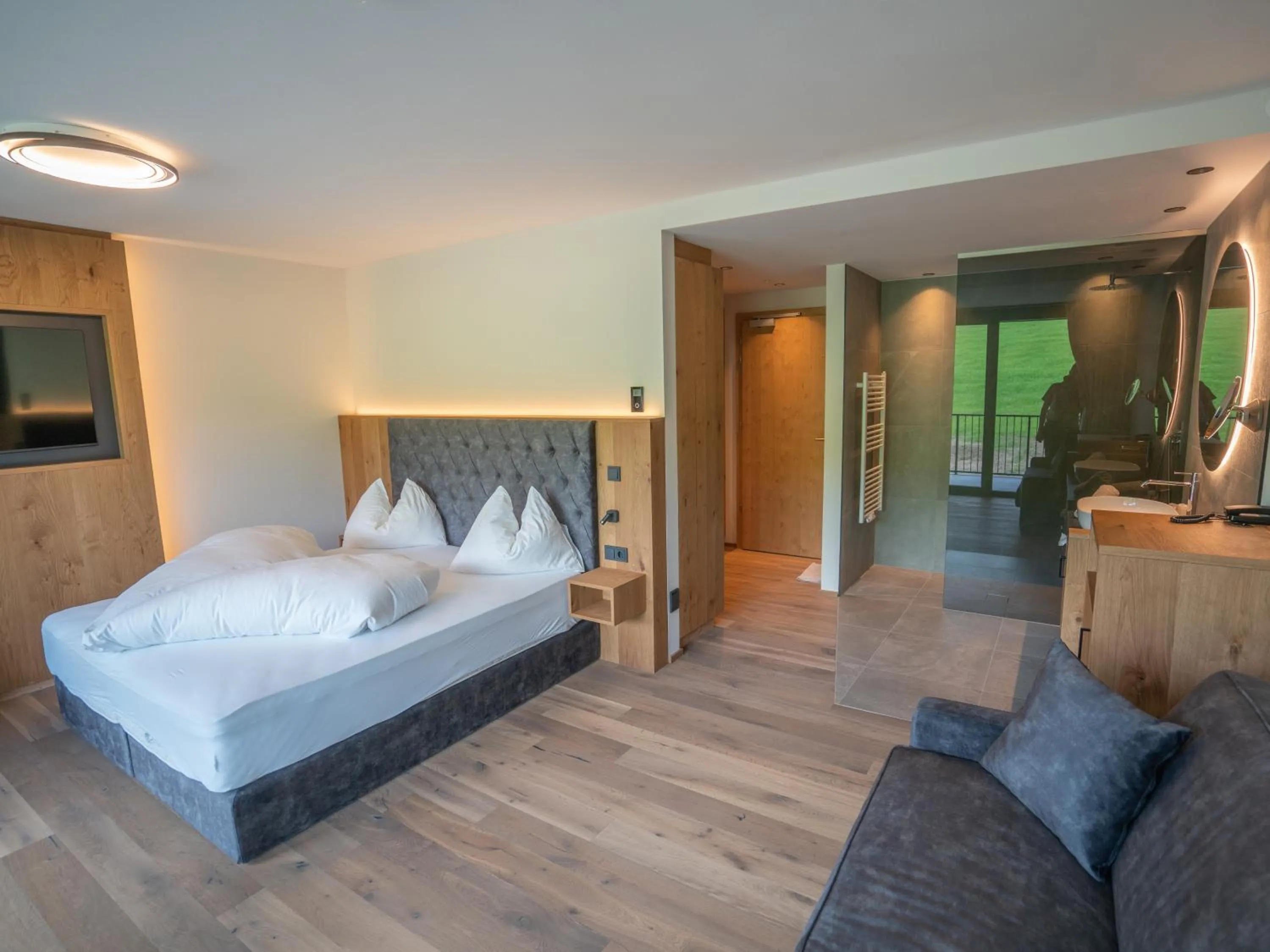 Bedroom, Bed in Hotel Purvita by Oberlechner