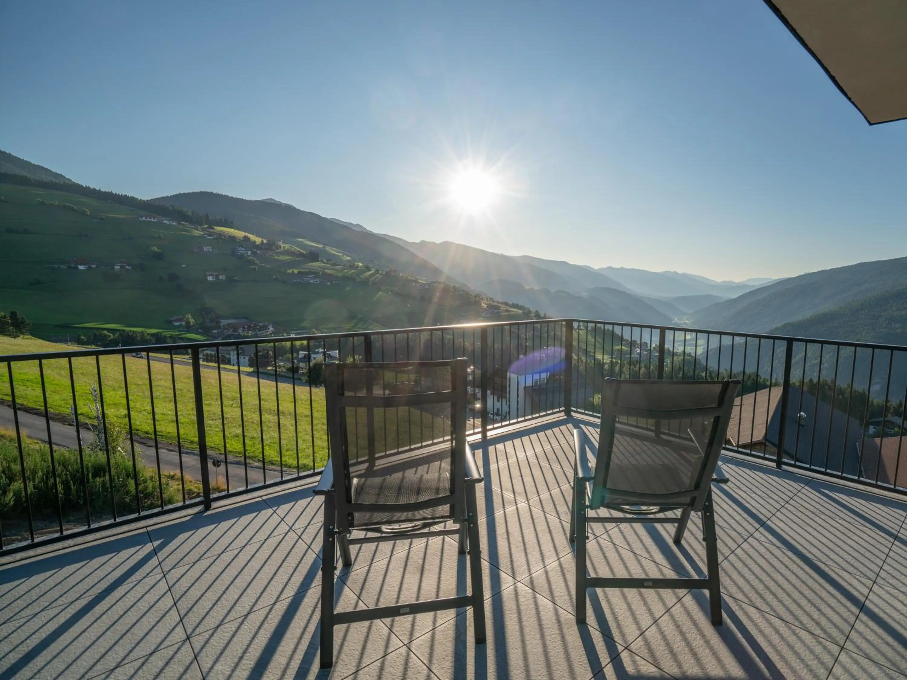Balcony/Terrace in Hotel Purvita by Oberlechner