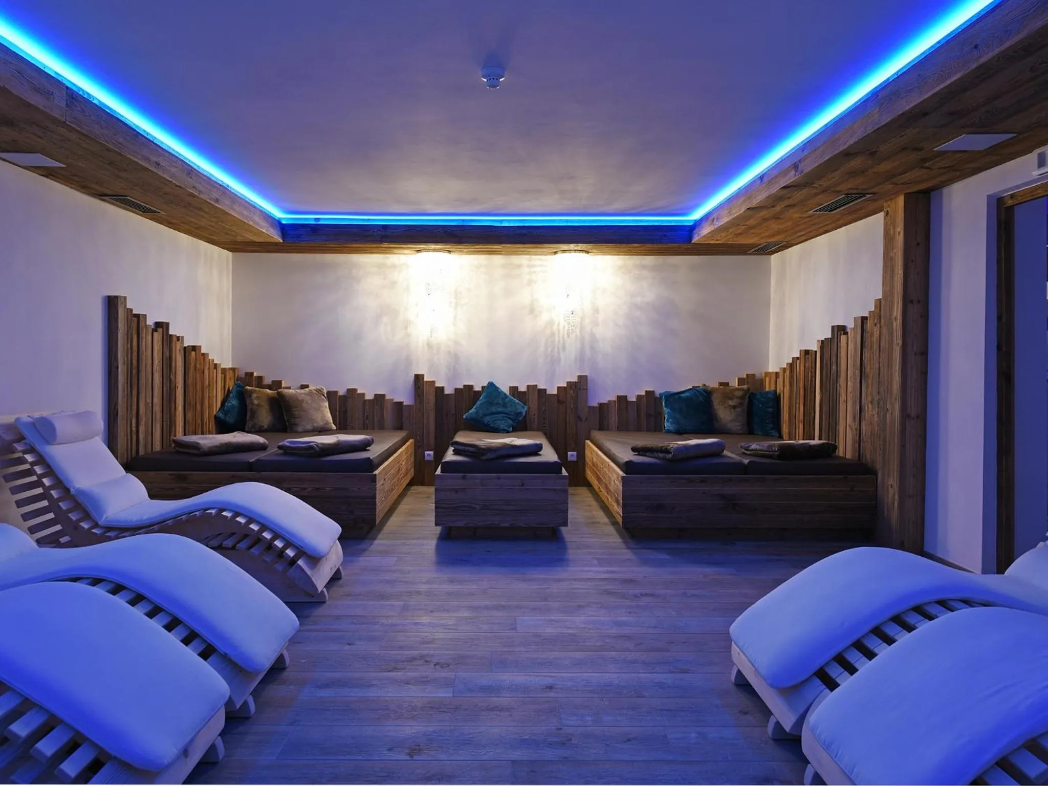 Spa and wellness centre/facilities in Hotel Purvita by Oberlechner