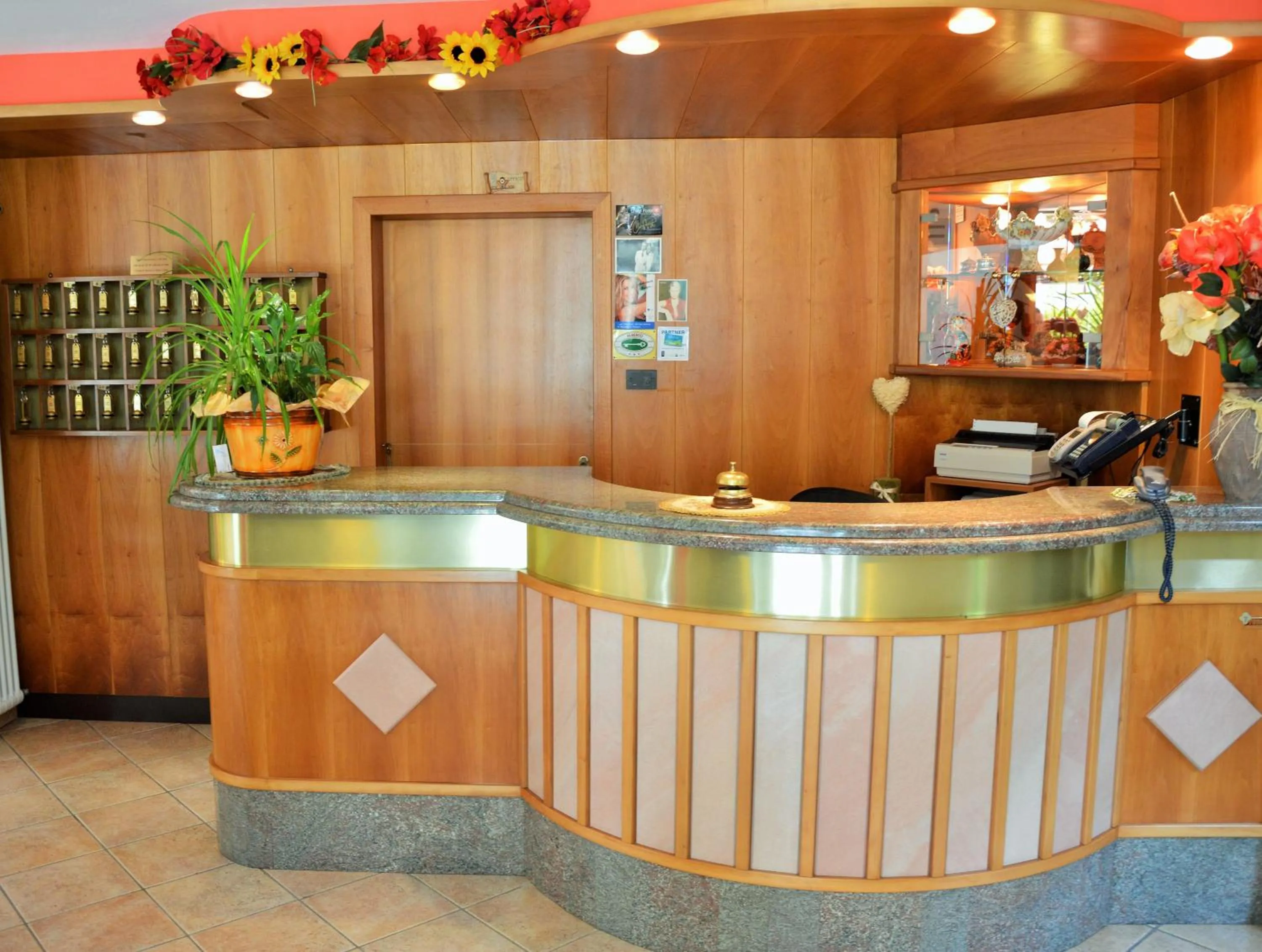 Lobby or reception in Albergo Neni