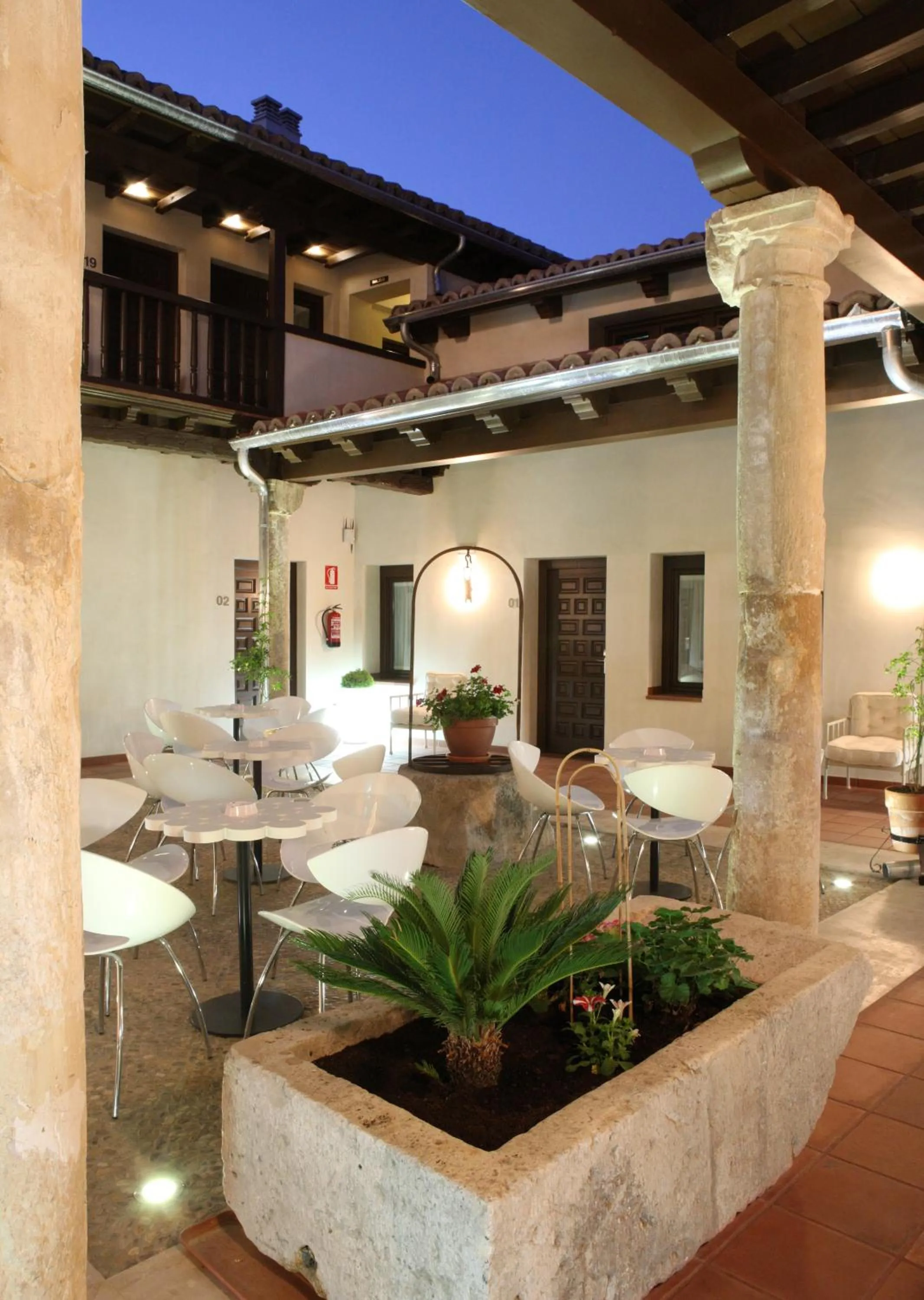 Balcony/Terrace in Evenia Alcalá Boutique Hotel