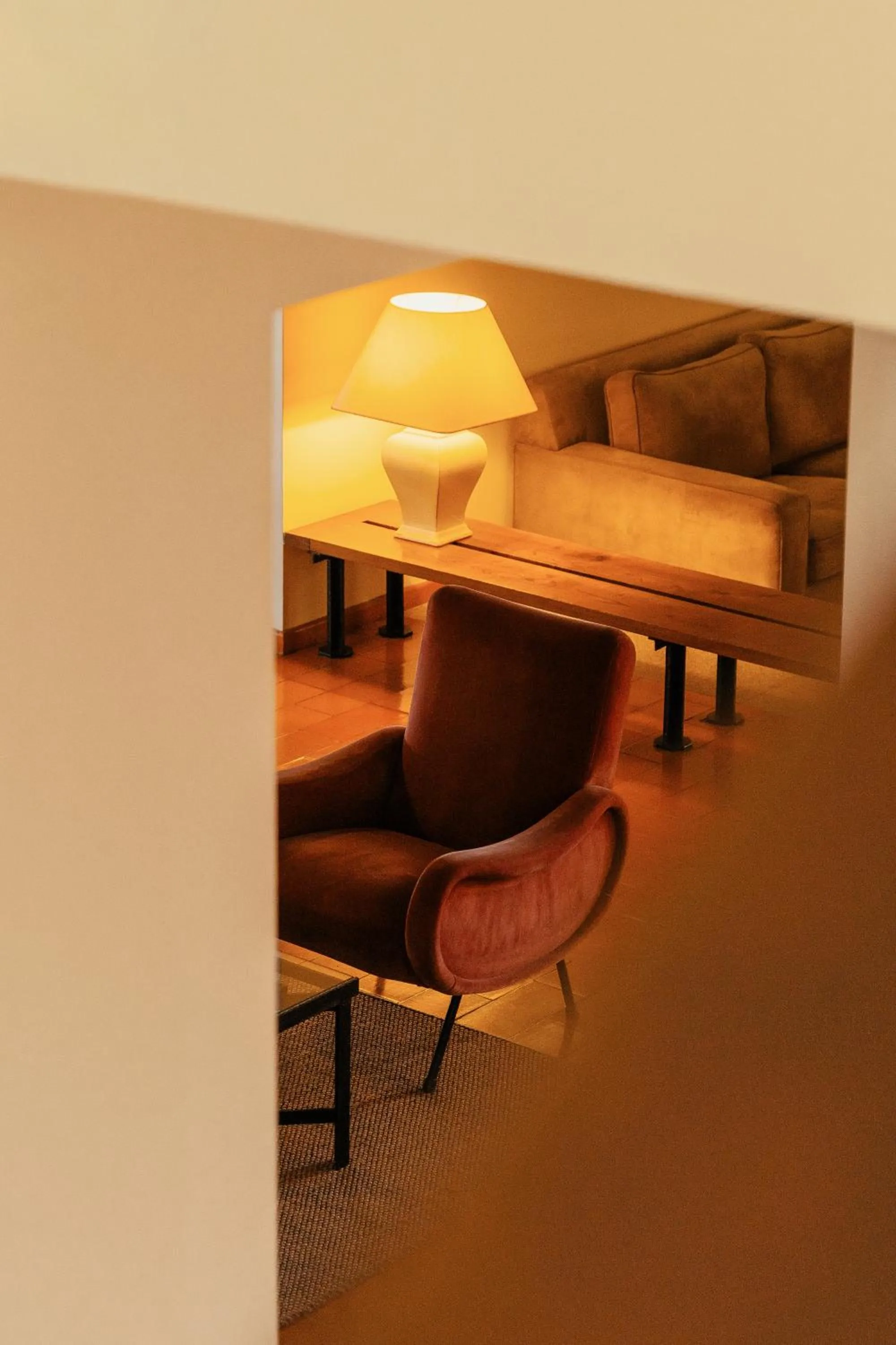 Living room in Pousada de Valença