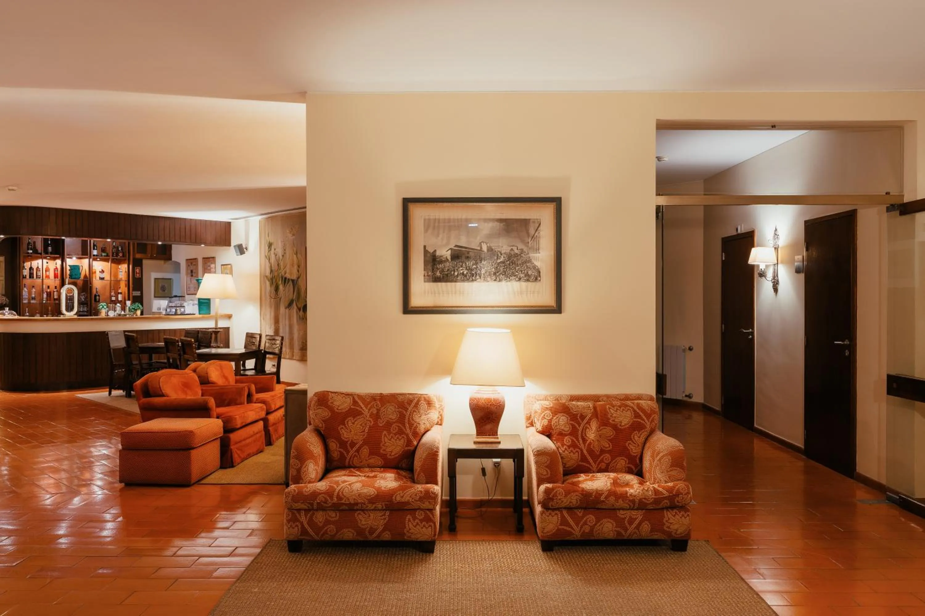 Lounge or bar in Pousada de Valença