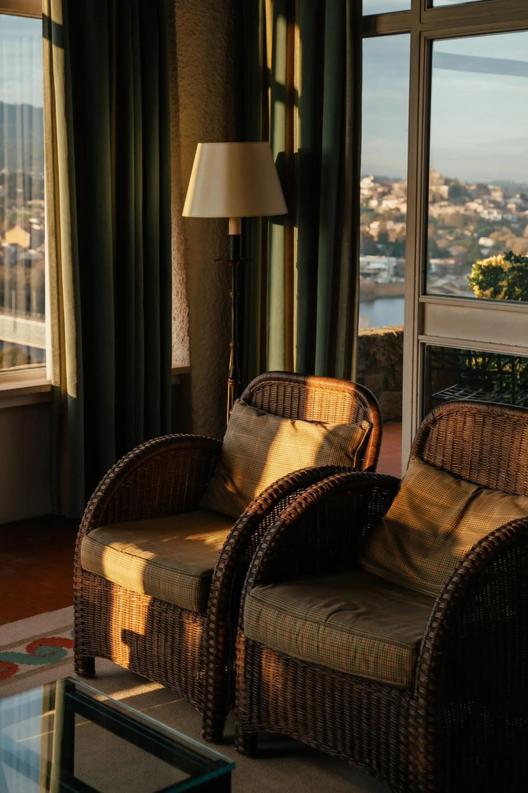 Living room in Pousada de Valença
