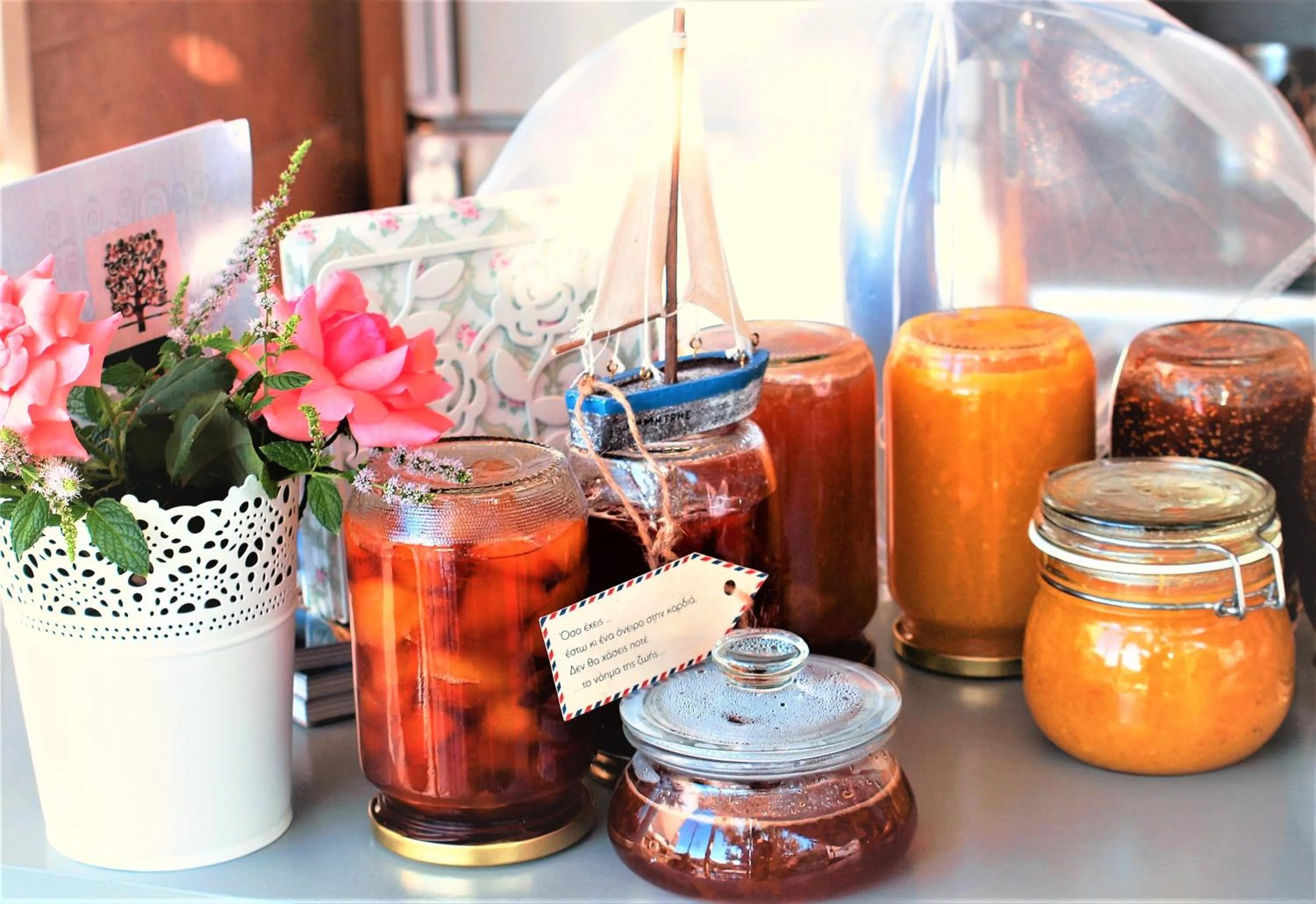 Breakfast in Tree of Life Art Hotel