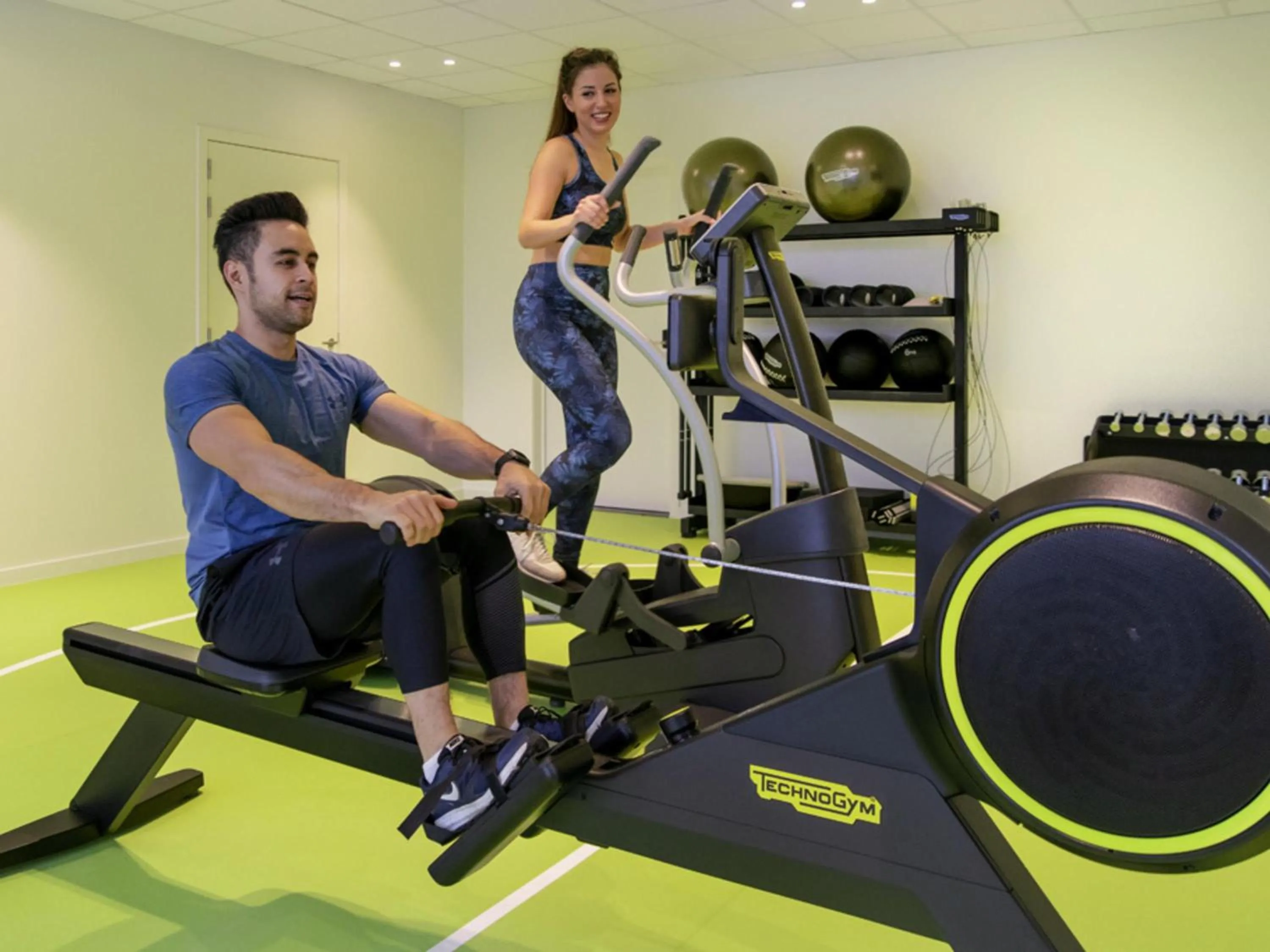 Fitness centre/facilities in ibis Styles Zeebrugge
