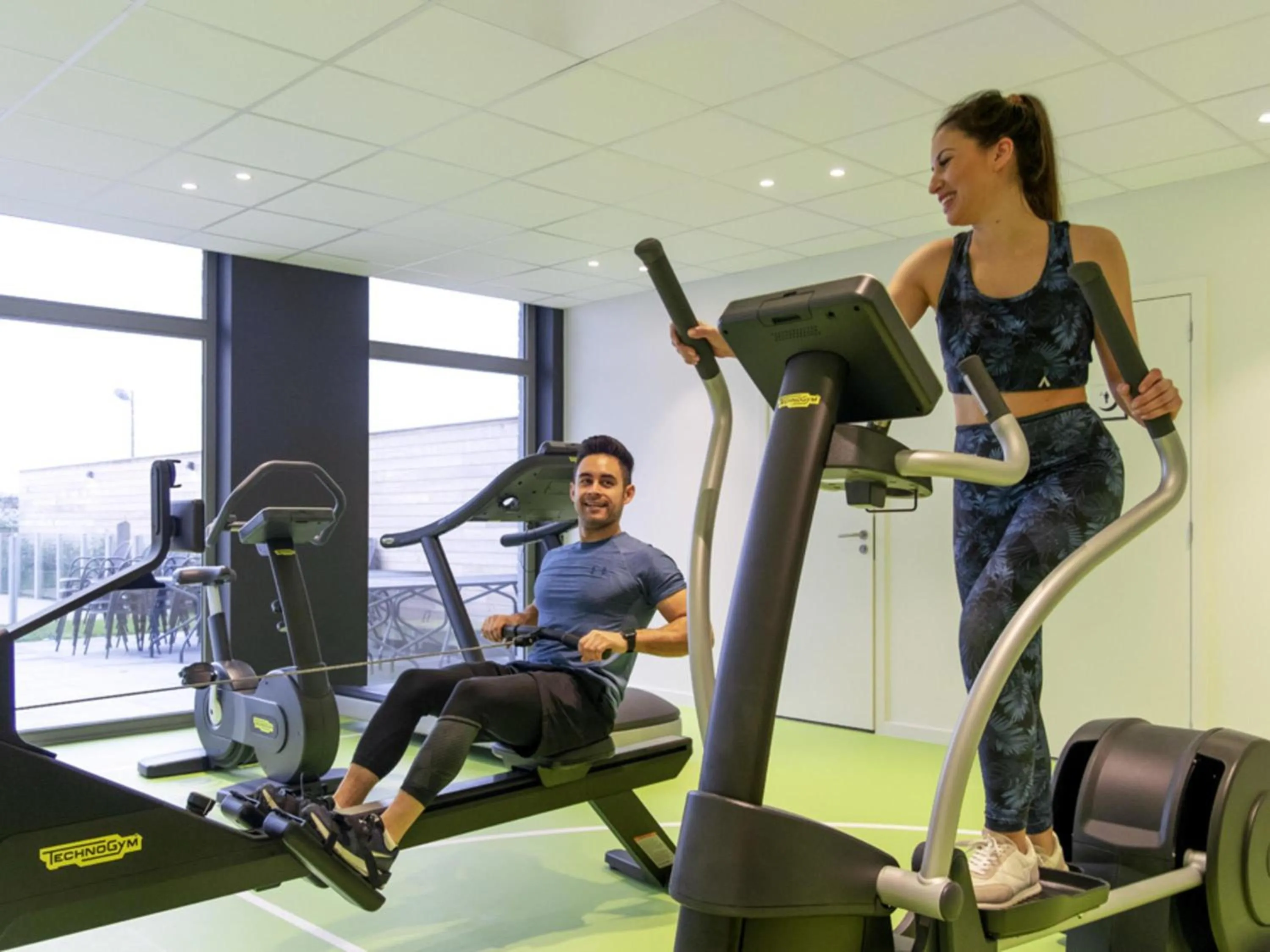 Fitness centre/facilities in ibis Styles Zeebrugge