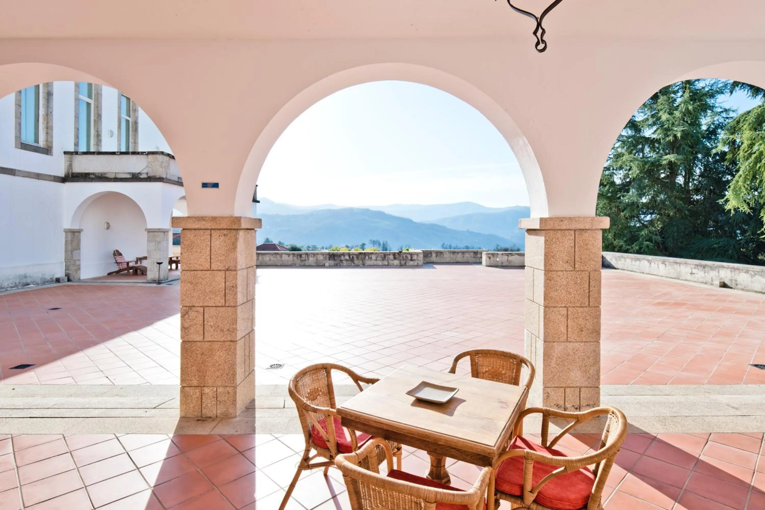 Balcony/Terrace in Lam Hotel Convento do Desagravo
