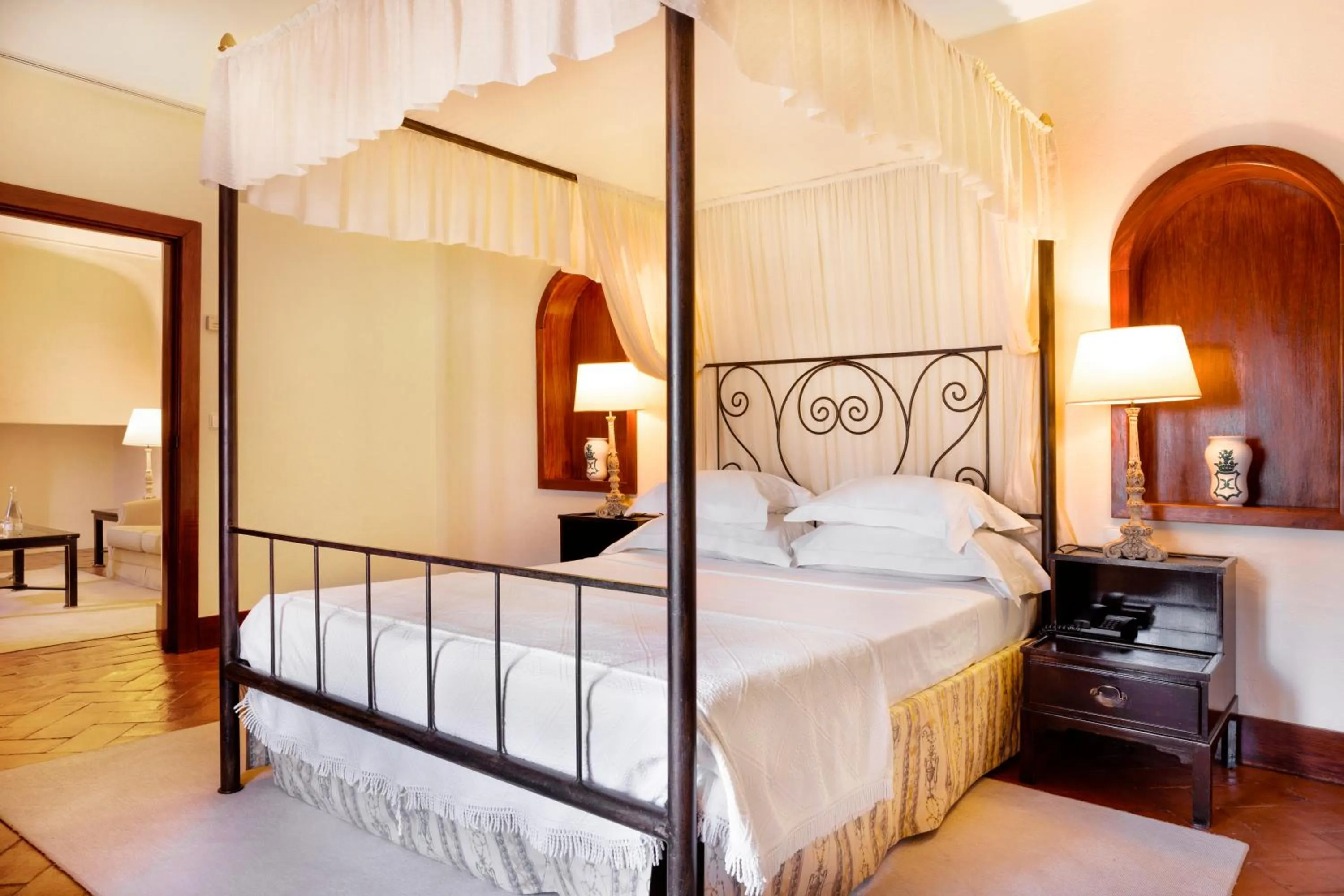 Bed in Pousada Convento de Vila Viçosa